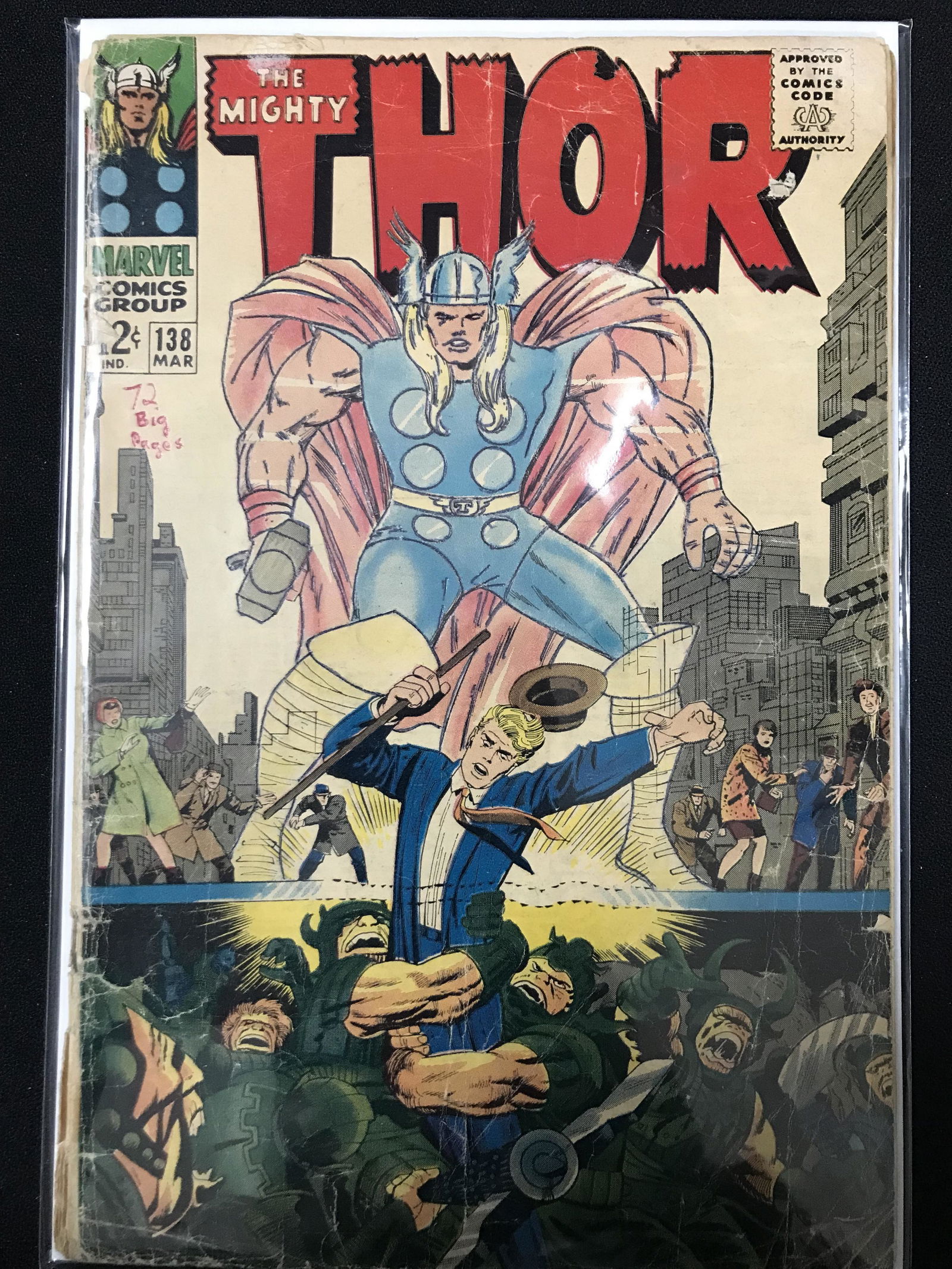 MARVEL COMICS THE MIGHTY THOR NO. 138 (1 of 1)