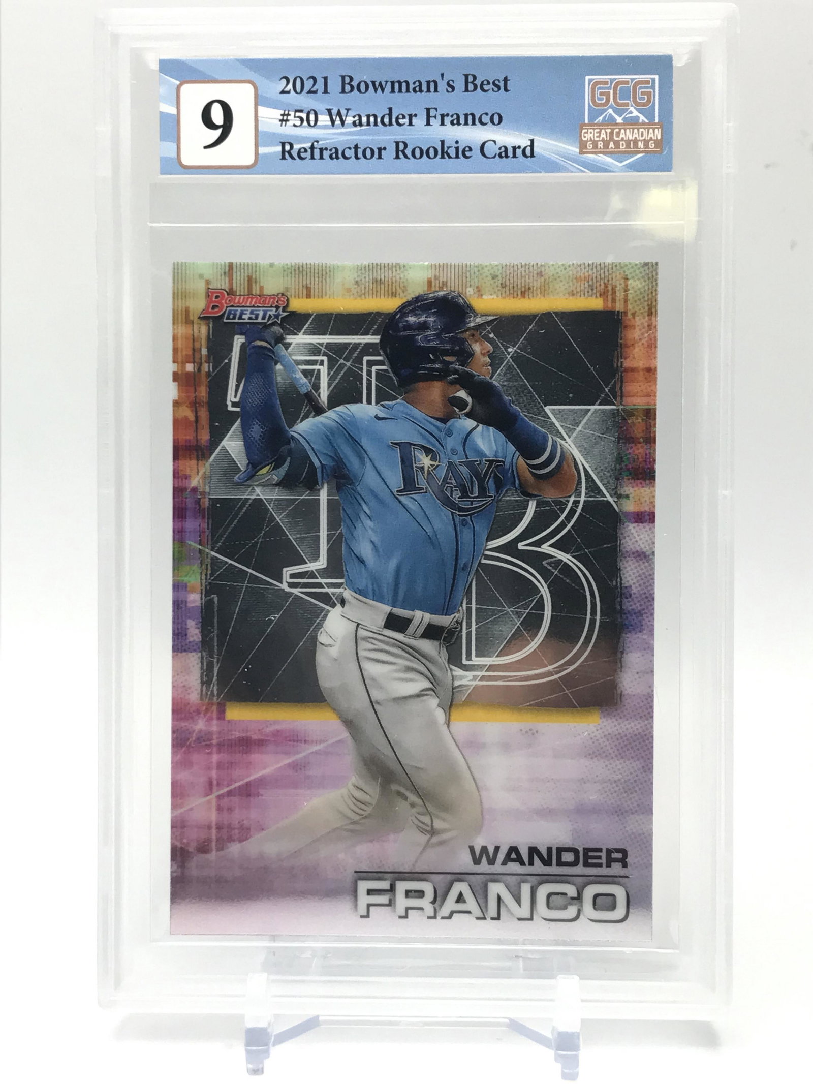 2021 BOWMAN'S BEST WANDER FRANCO NO. 50 (GCG 9): Prices are in Canadian dollars