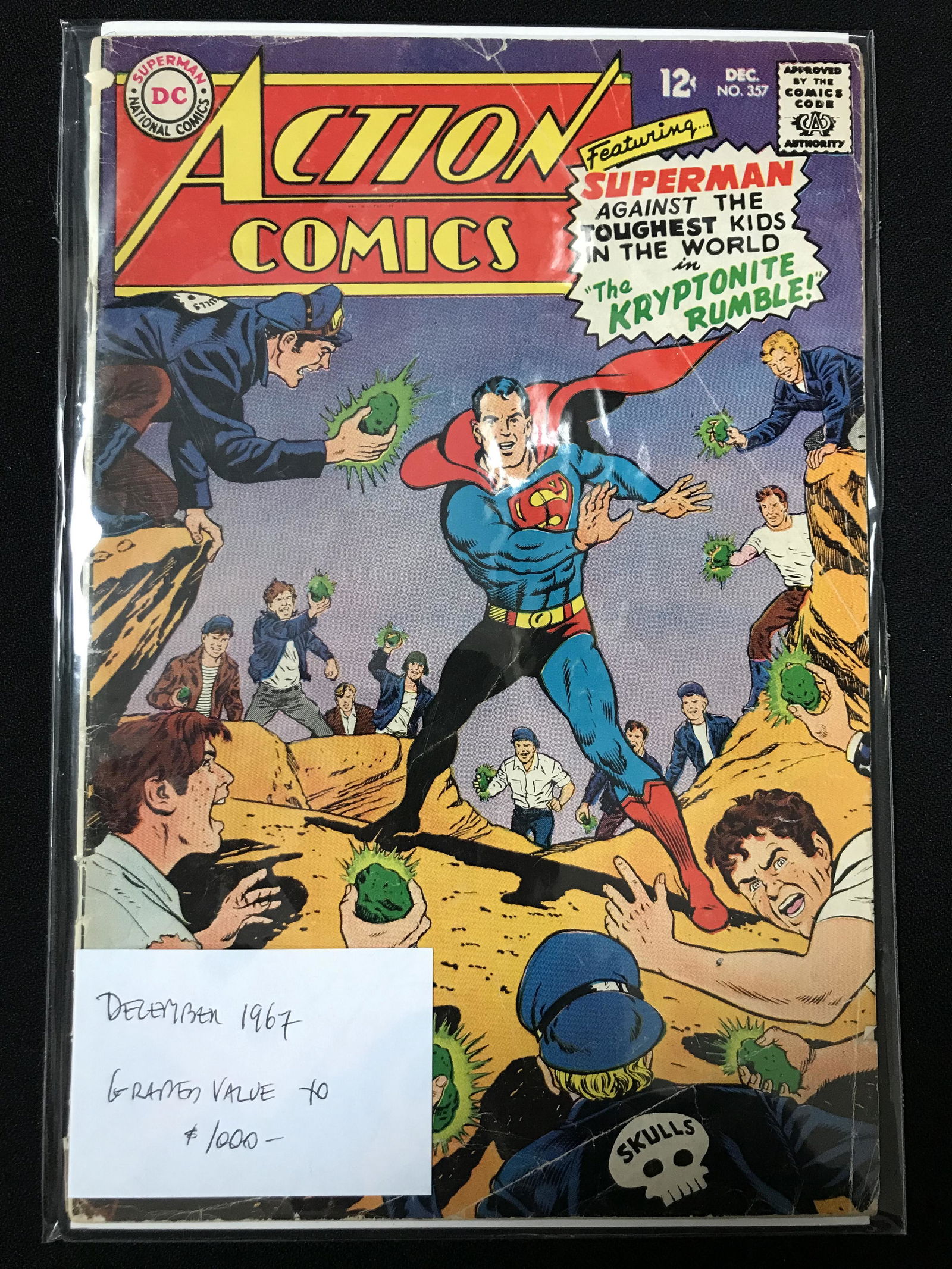 DC COMICS NO.357 ACTION COMICS (1 of 1)