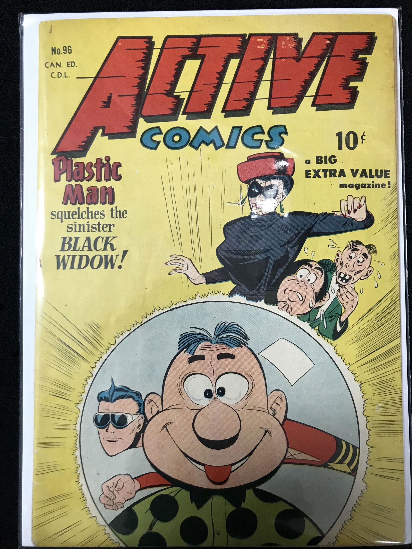 1ACTIVE COMICS NO.96 PLASTIC MAN (1 of 1)