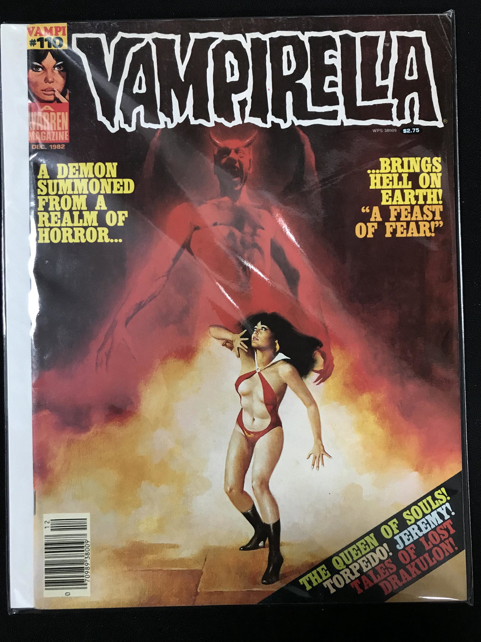 WARREN MAGAZINE NO.110 VAMPIRELLA: Prices are in Canadian dollars