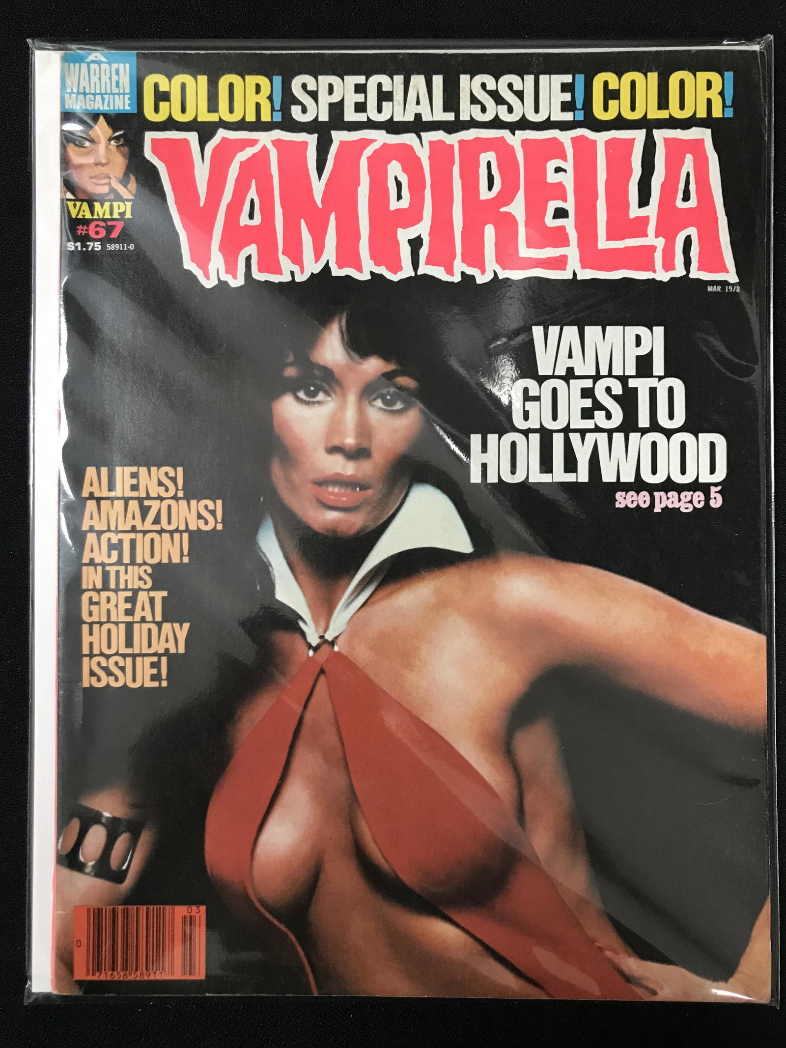 WARREN MAGAZINE NO.67 VAMPIRELLA: Prices are in Canadian dollars