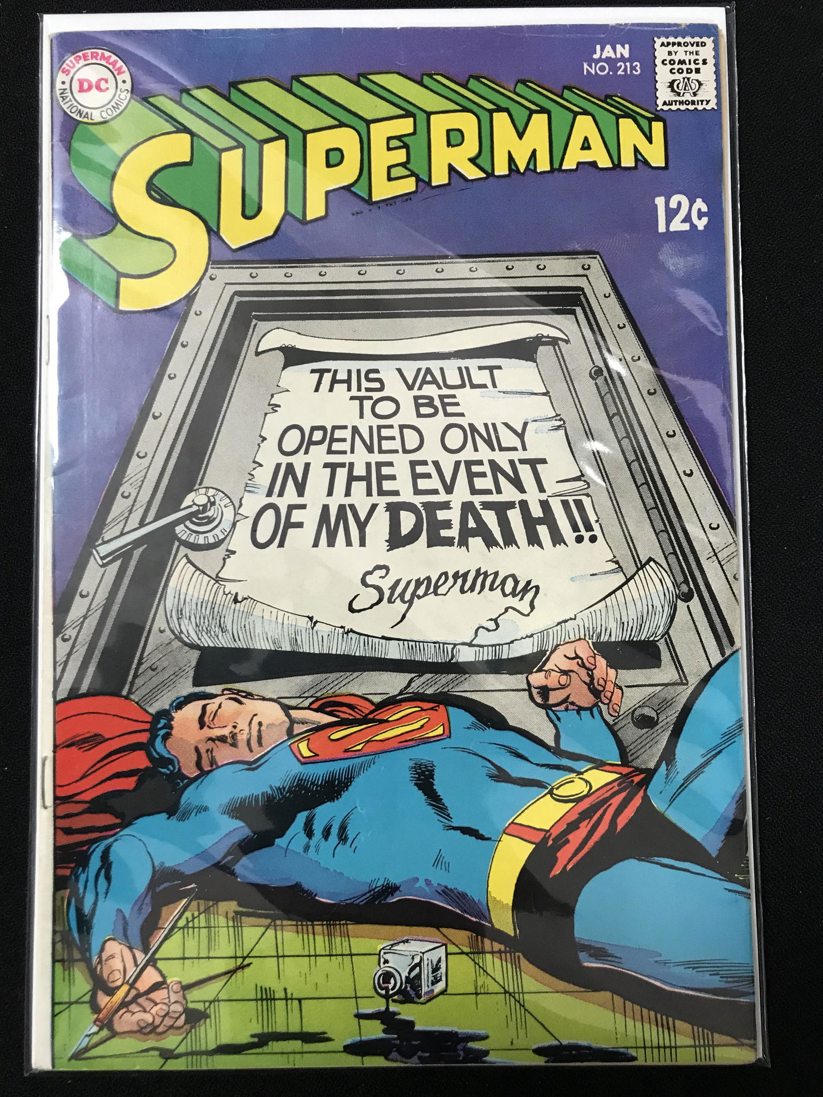 SUPERMAN #213   (DC COMICS) (1 of 1)
