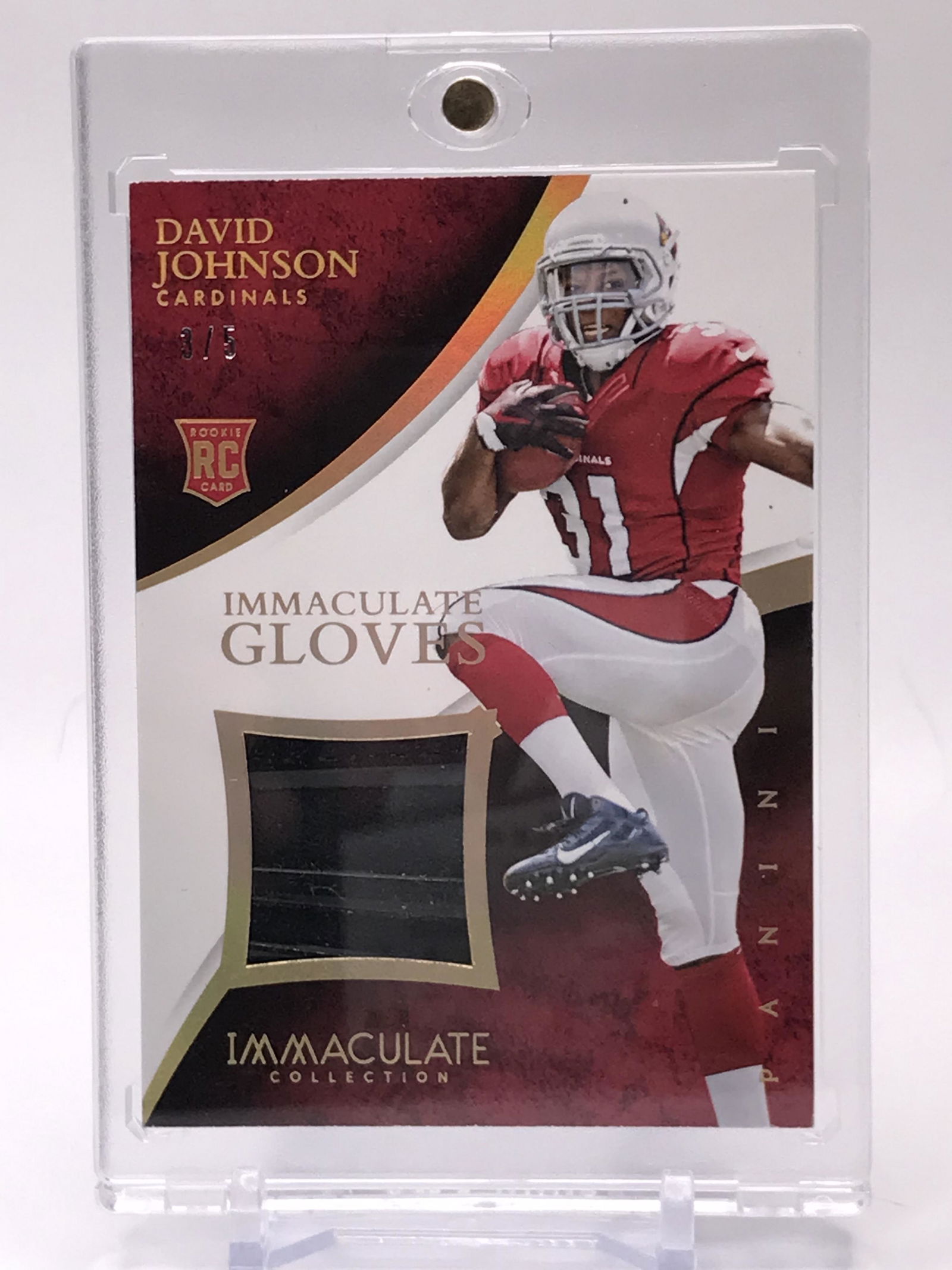 2015 PANINI IMMACULATE COLLECTION NO.IG-DJ DAVID JOHNSON ROOKIE CARD3/5: Prices are in Canadian dollars