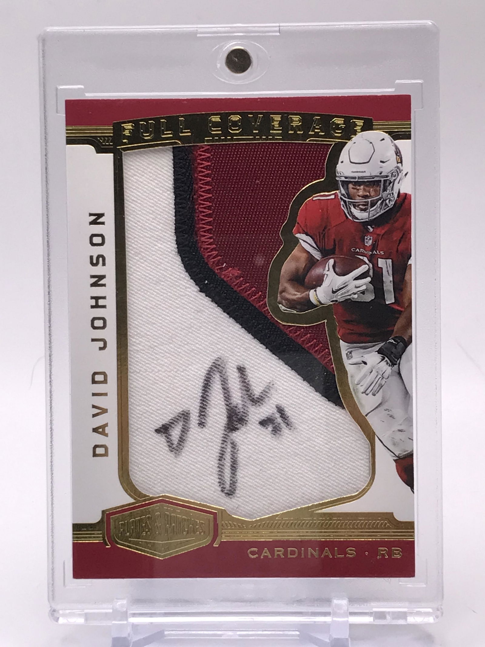 2018 PANINI PLATES AND PATCHES NO.DC-DJ DAVID JOHNSON AUTOGRAPHED FULL COVERAGE: Prices are in Canadian dollars