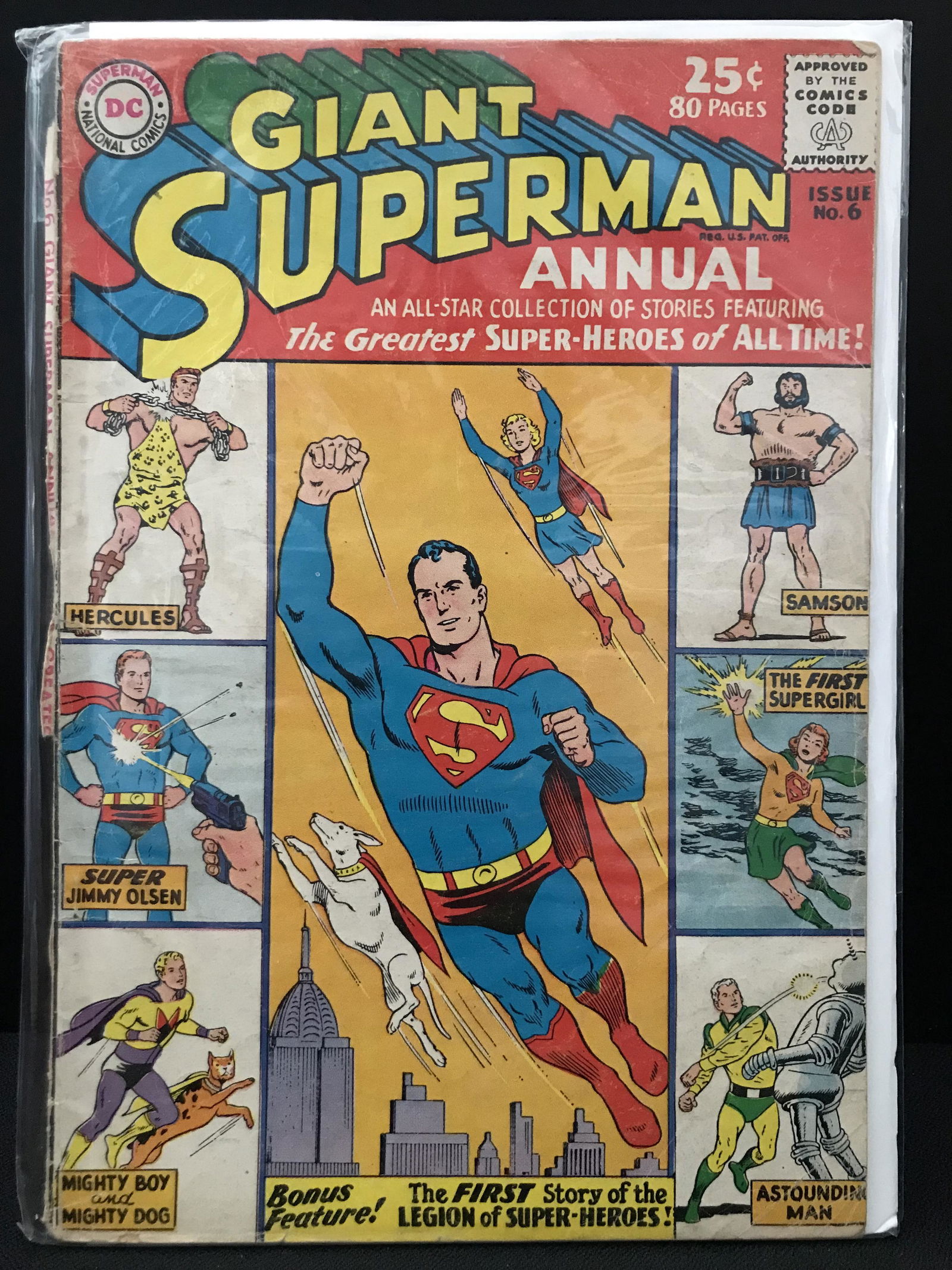 DC COMICS NO.6 GIANT SUPERMAN ANNUAL (THE GREATEST SUPER-HEROES OF ALL TIME) (1 of 1)