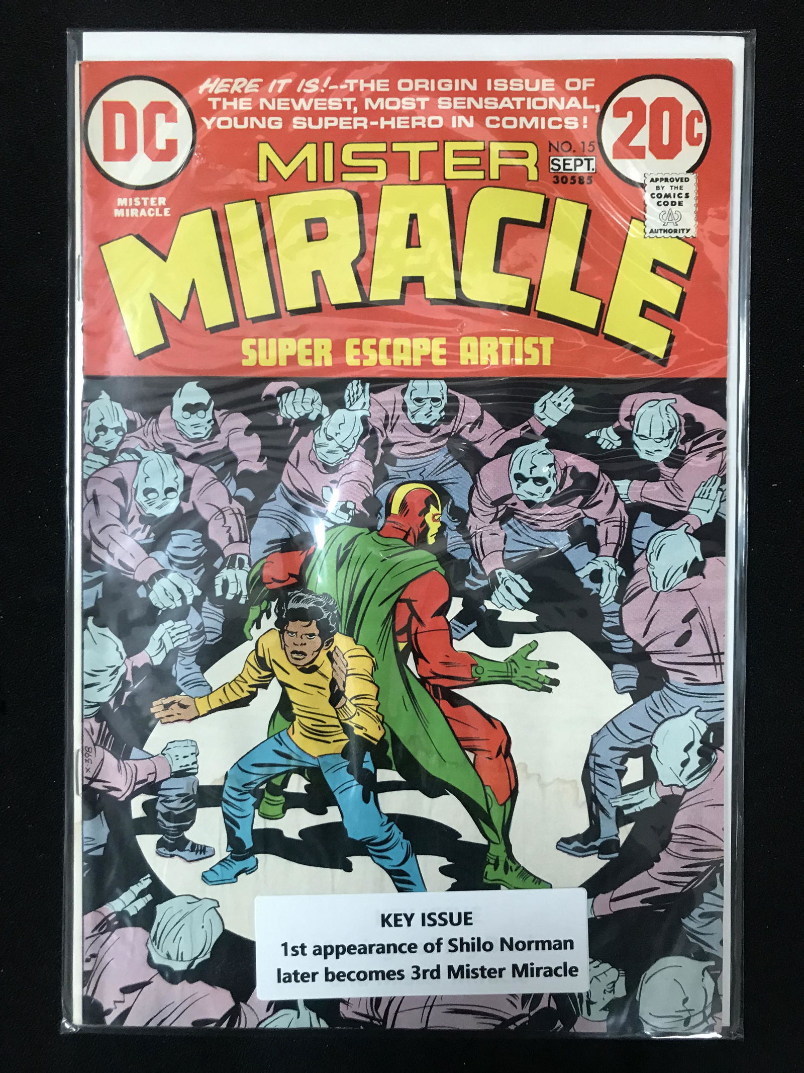 DC COMICS NO.15 MISTER MIRACLE (1 of 1)