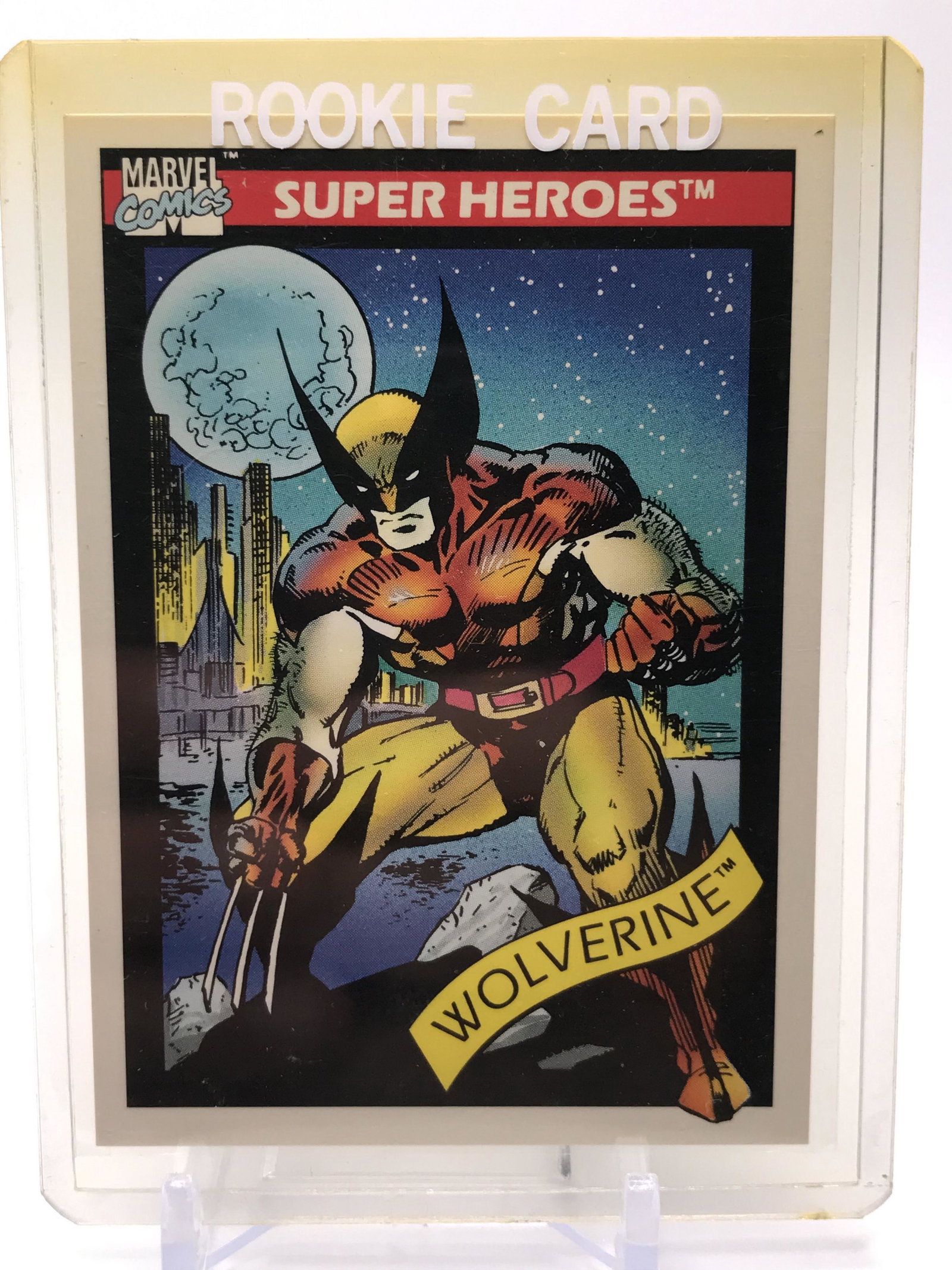 1990 MARVEL TRADING CARD WOLVERINE ROOKIE CARD: Prices are in Canadian dollars