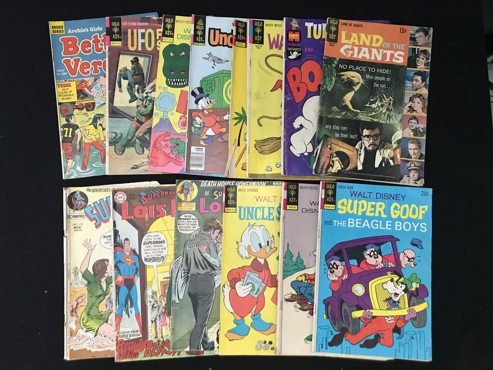 VINTAGE SILVER AGE COMICS BOOK LOT (1 of 1)
