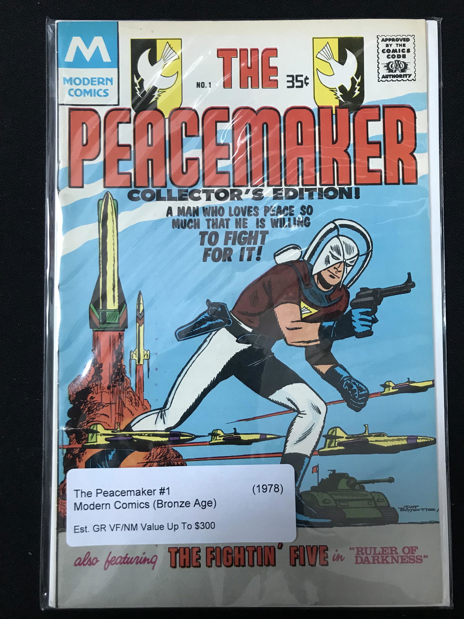 MODERN CIMICS NO.1 THE PEACEMAKER (BRONZE AGE) (1 of 1)