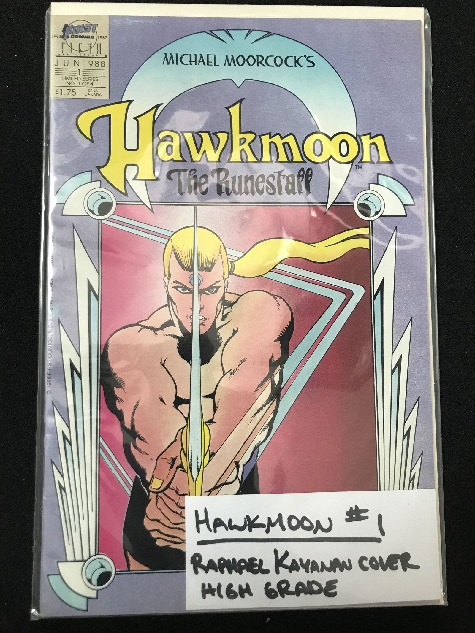 HAWKMOON #1 (FIRST COMICS) (1 of 1)
