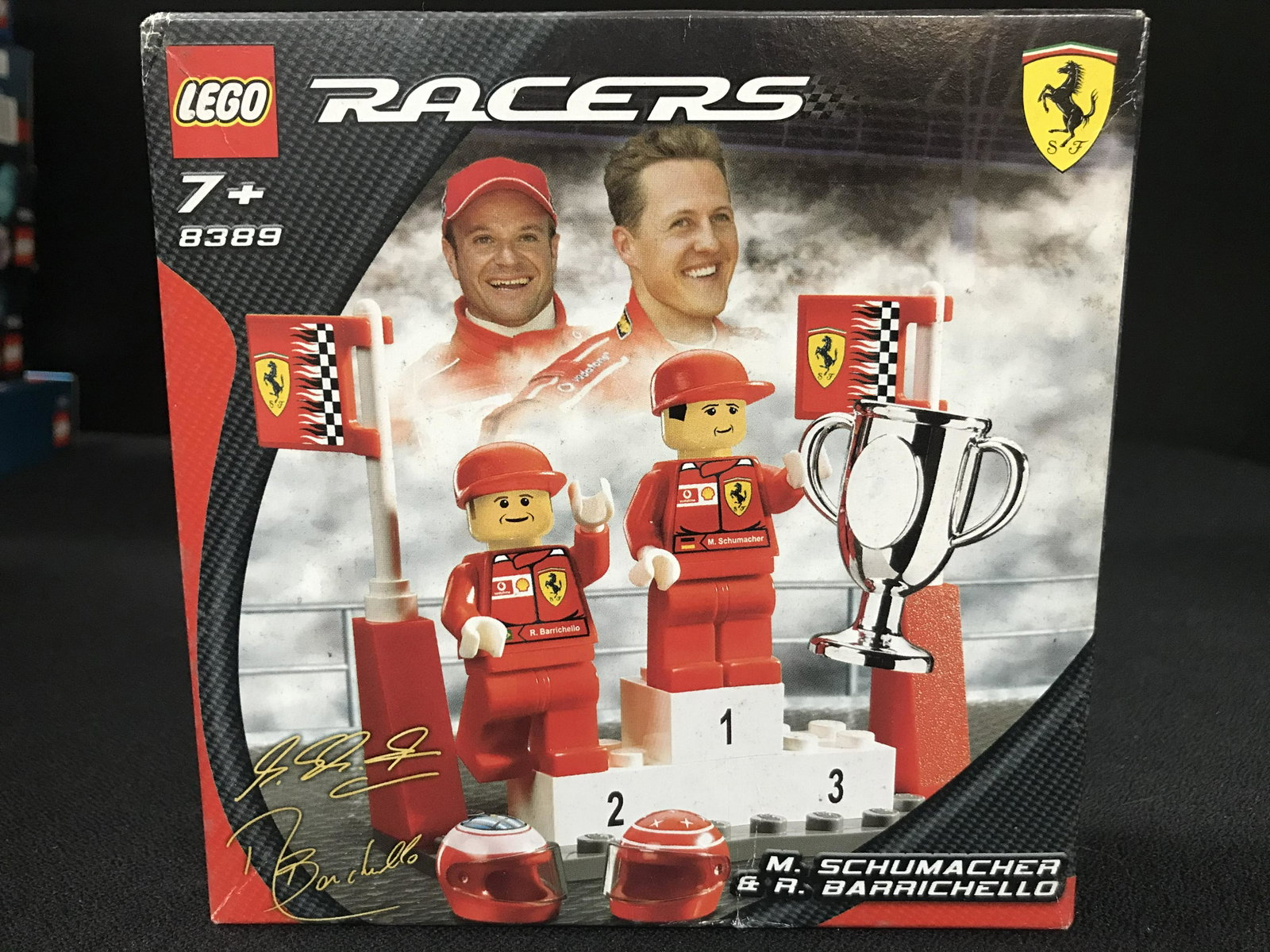 LEGO 8389 RACERS SCHUMACHER AMD BARRICHELLO NEW SEALED: Prices are in Canadian dollars