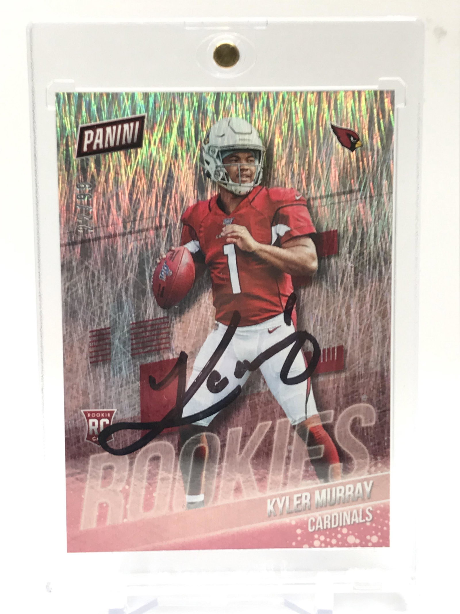 2010 PANINI THE NATIONAL NO.RCI KYLER MURRAY ROOKIE AUTO 22/99 (1 of 2)