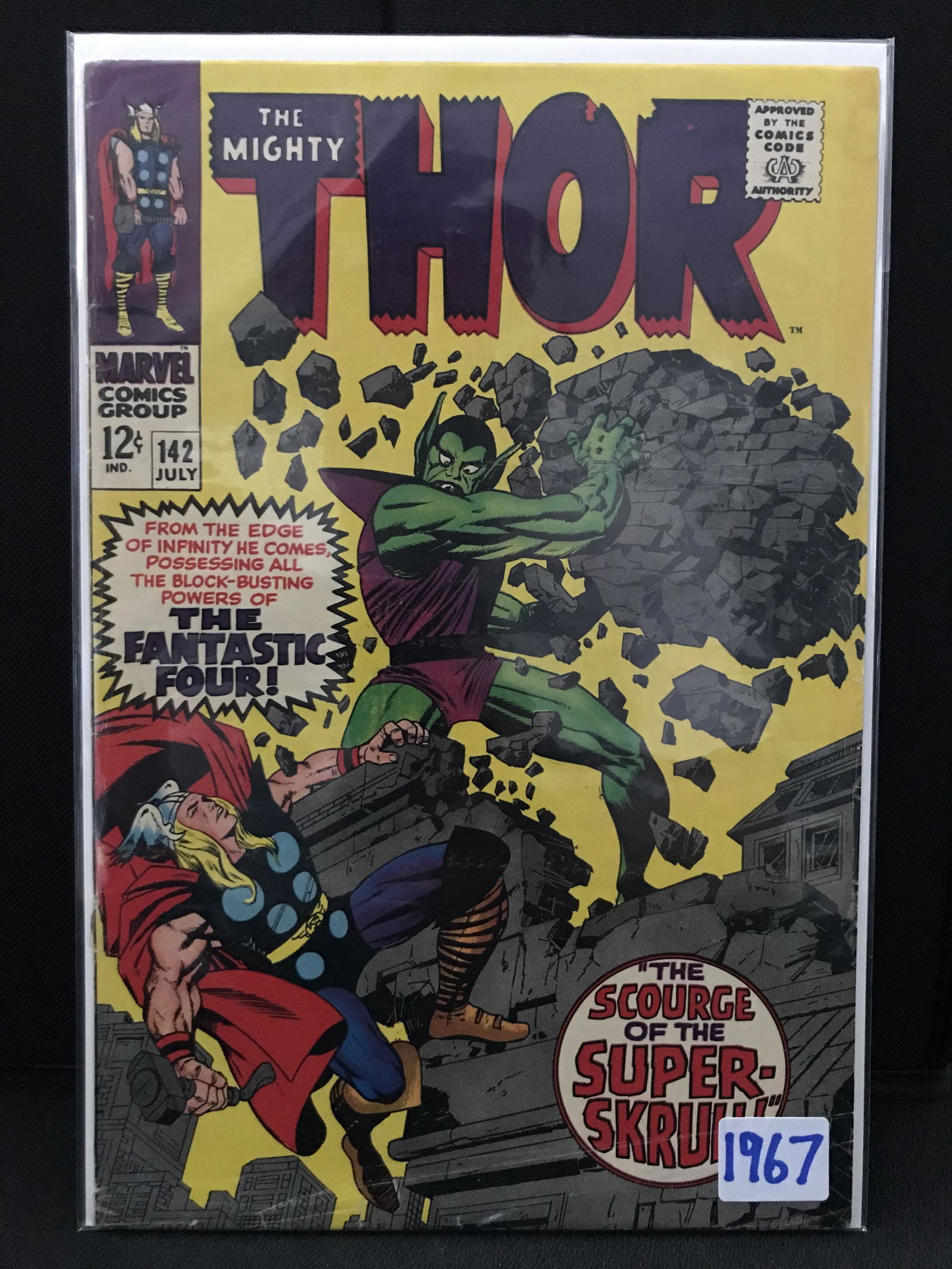 MARVEL COMICS THE MIGHTY THOR NO.142 (1 of 1)