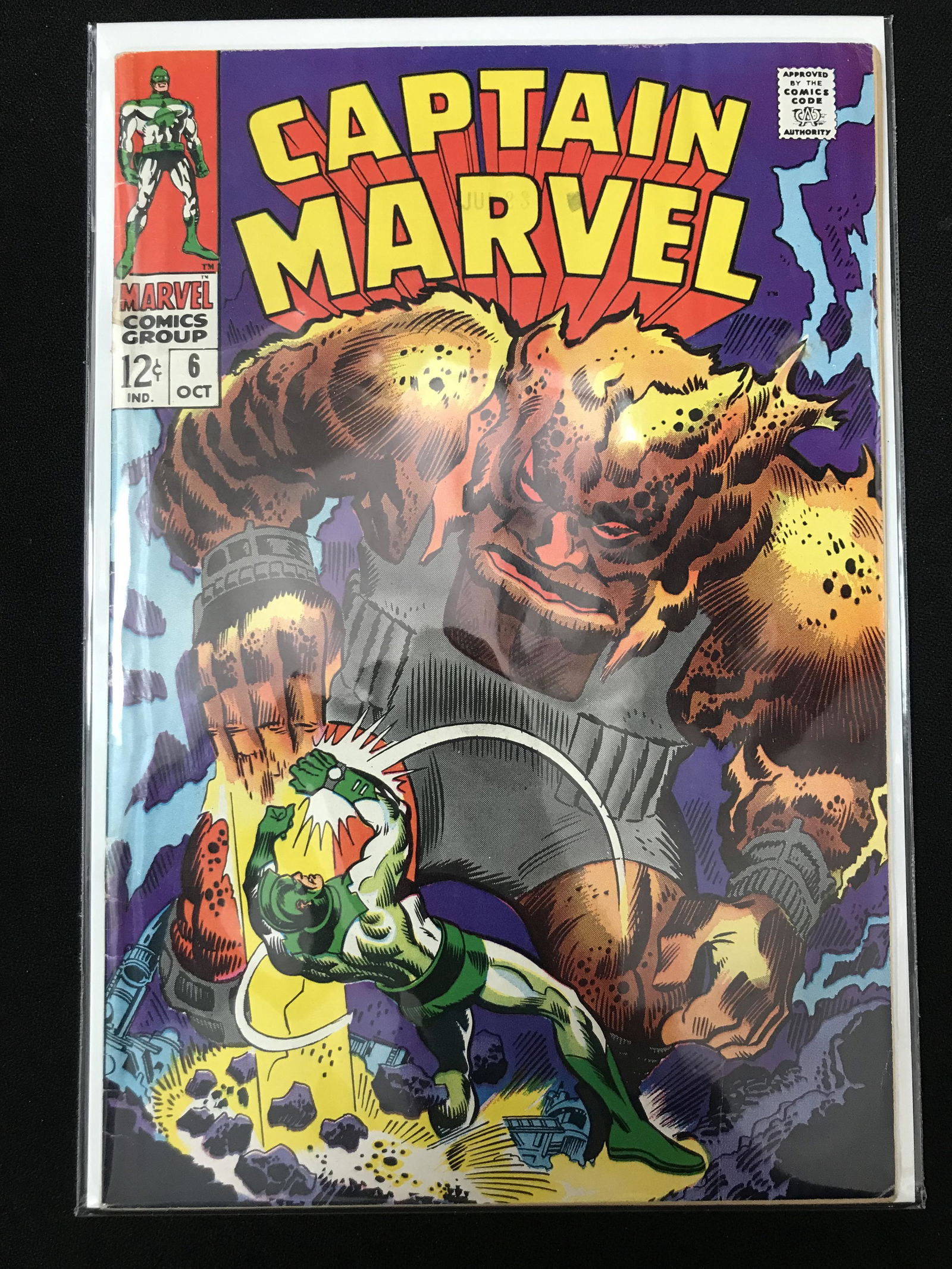 CAPTIAN MARVEL #6  (MARVEL COMICS) (1 of 1)