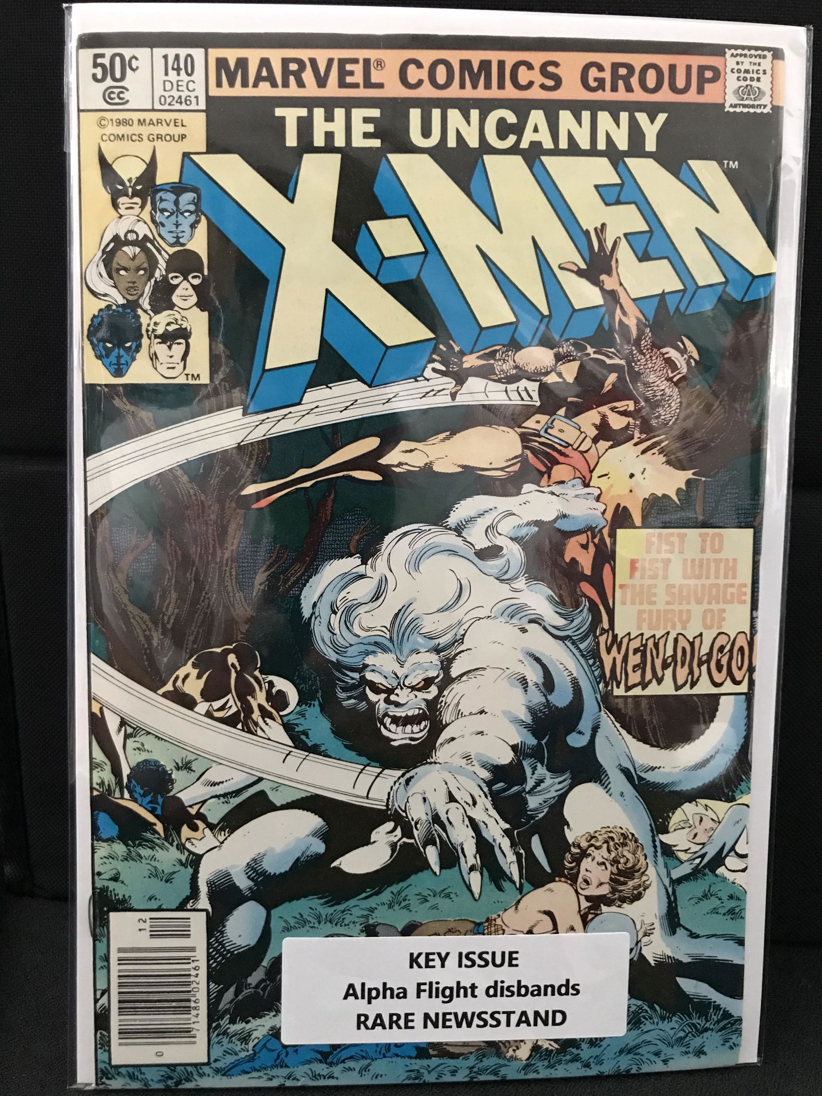 THE UNCANNY X-MEN NO. 140 (MARVEL COMICS) (1 of 1)