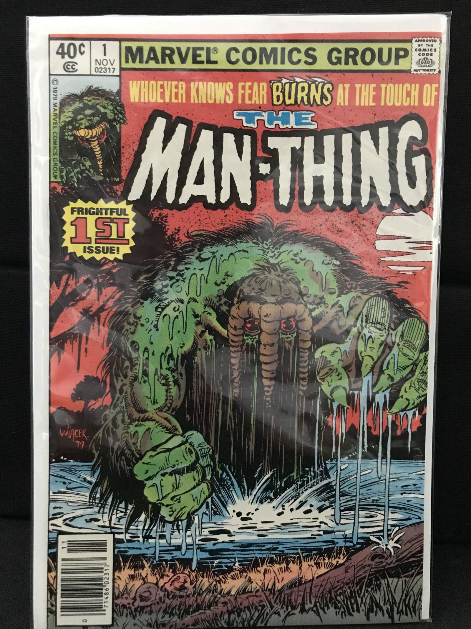 THE MAN-THING NO. 1 (MARVEL COMICS) (1 of 1)