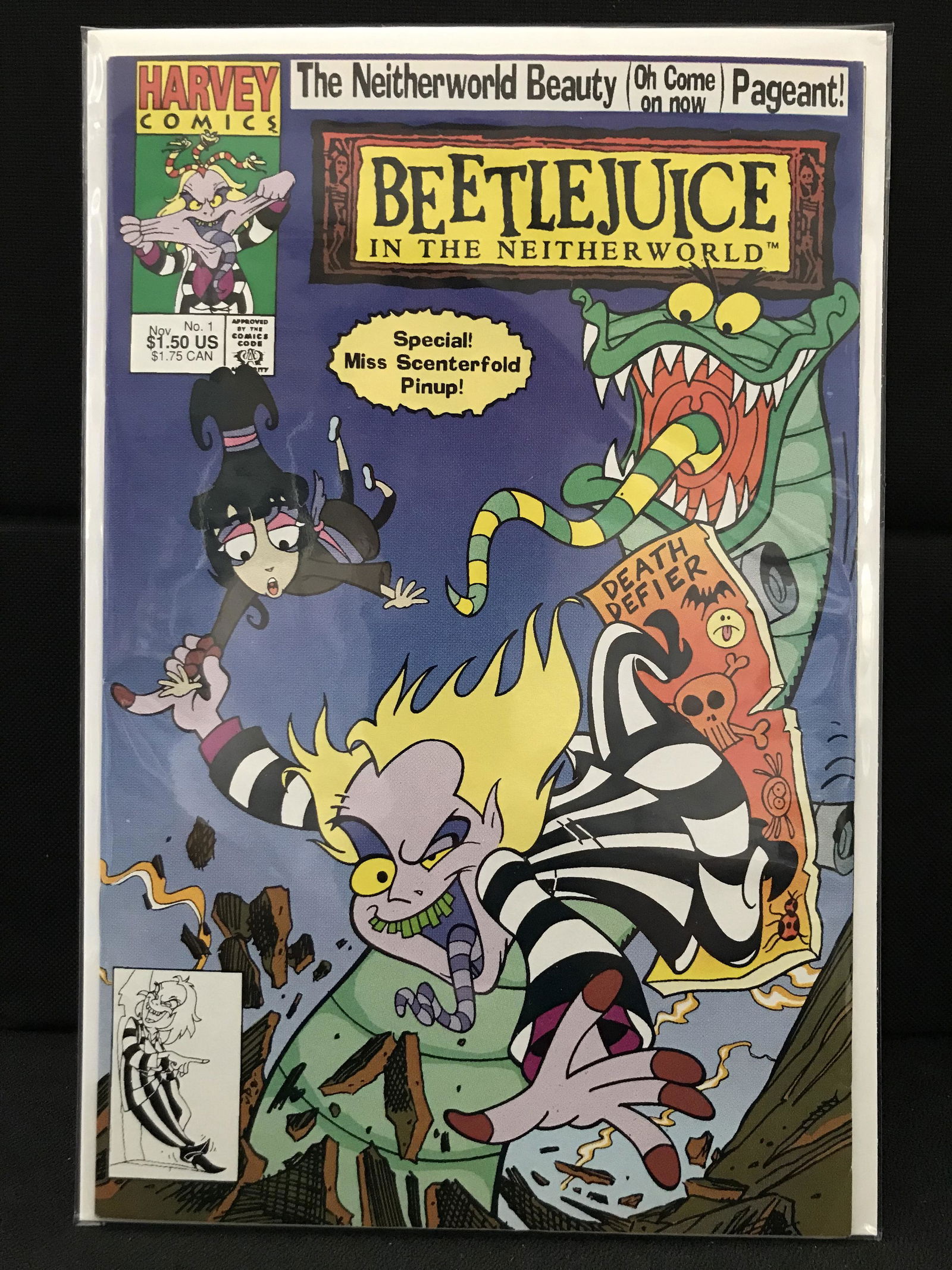 BEETLEJUICE NO. 1 (HARVEY COMICS) (1 of 1)