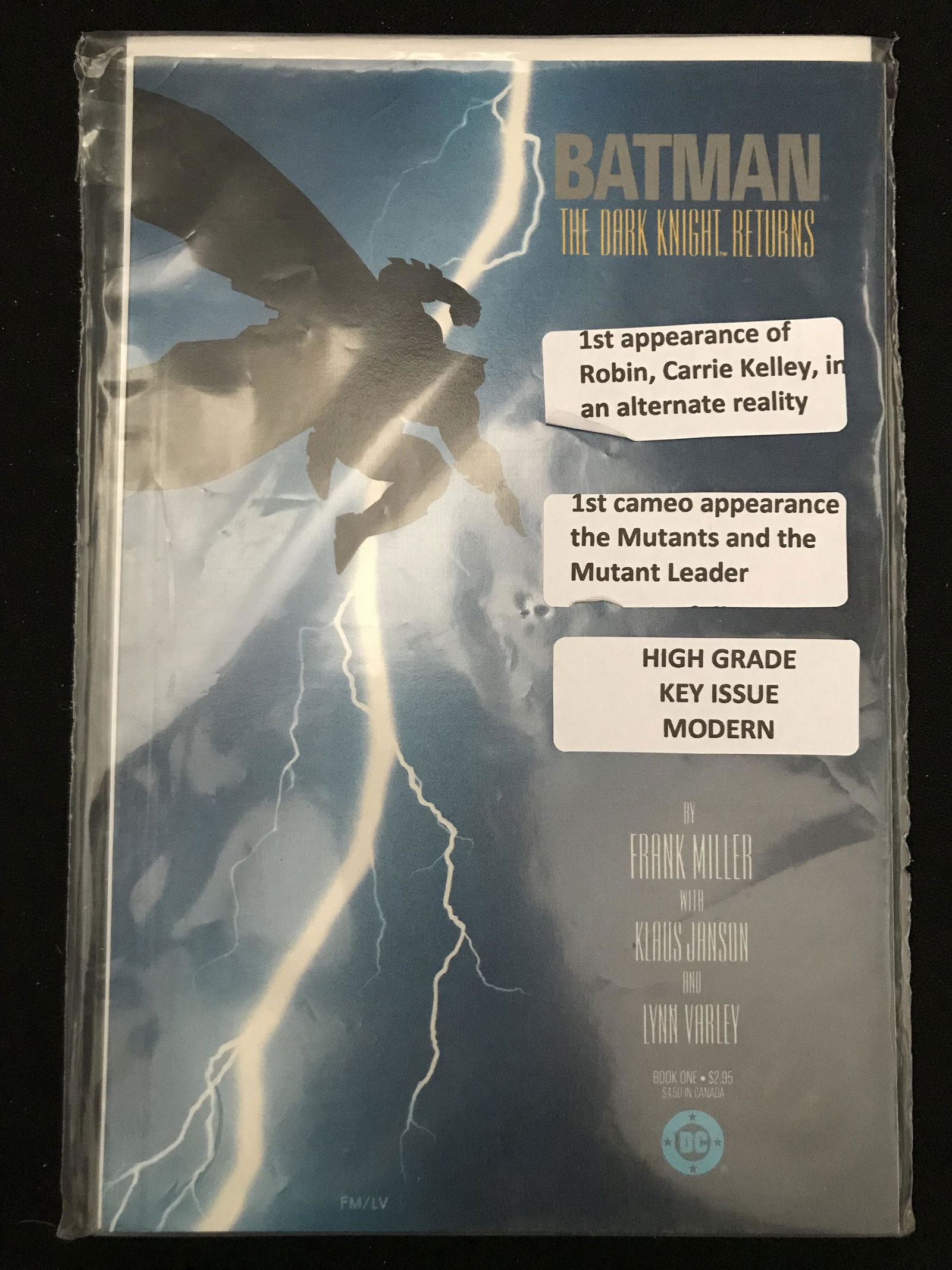 DC COMICS BATMAN DARK KNIGHT RETURNS NO. 1 (1 of 1)