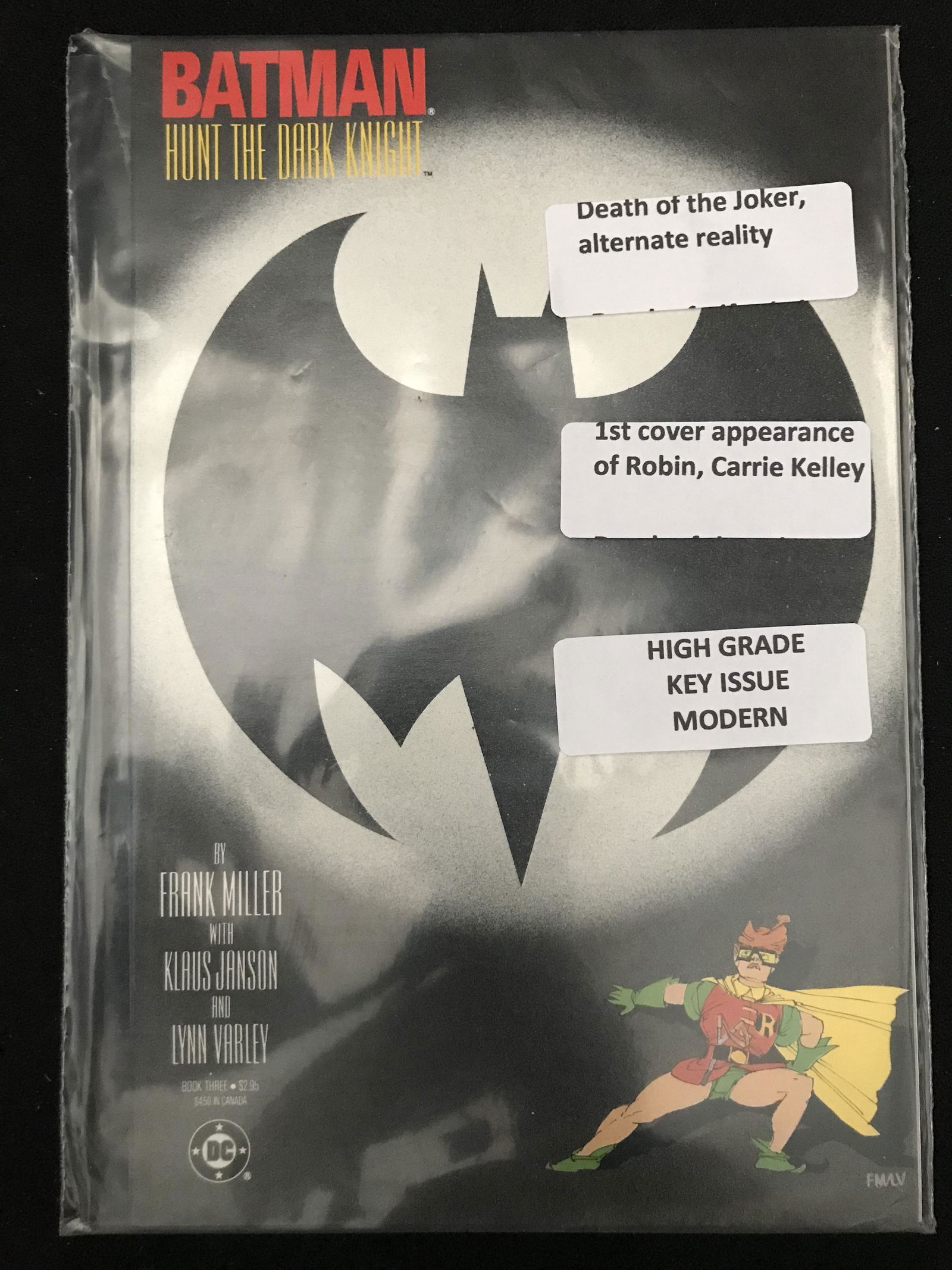 DC COMICS BATMAN DARK KNIGHT RETURNS NO. 3 (1 of 1)