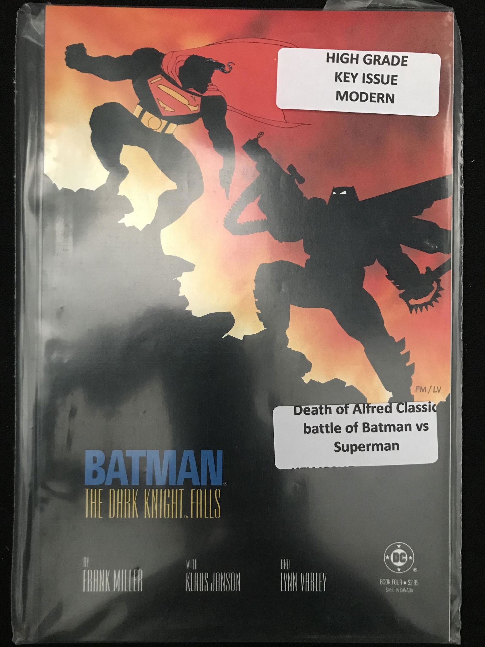DC COMICS BATMAN DARK KNIGHT RETURNS NO. 4 (1 of 1)