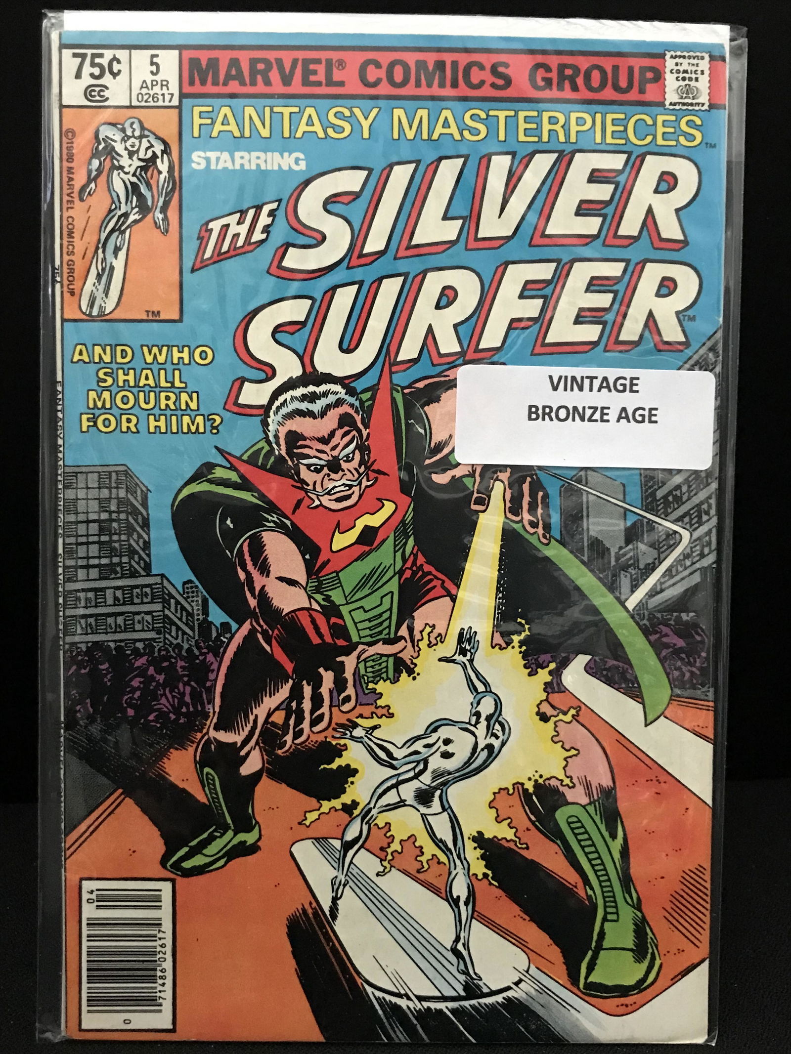 MARVEL COMICS SILVER SURFER NO. 5 (1 of 1)