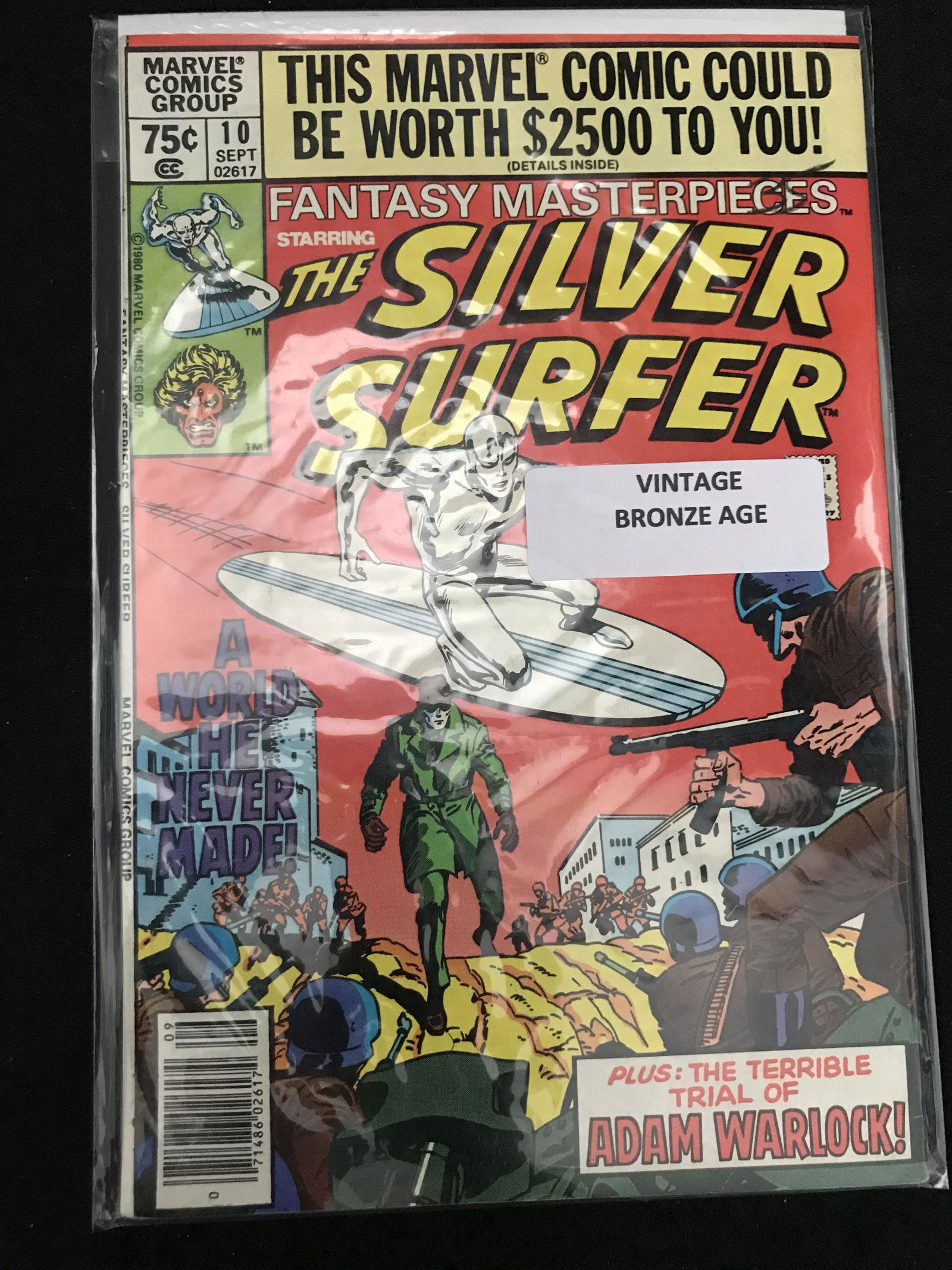 MARVEL COMICS SILVER SURFER NO. 10 (1 of 1)