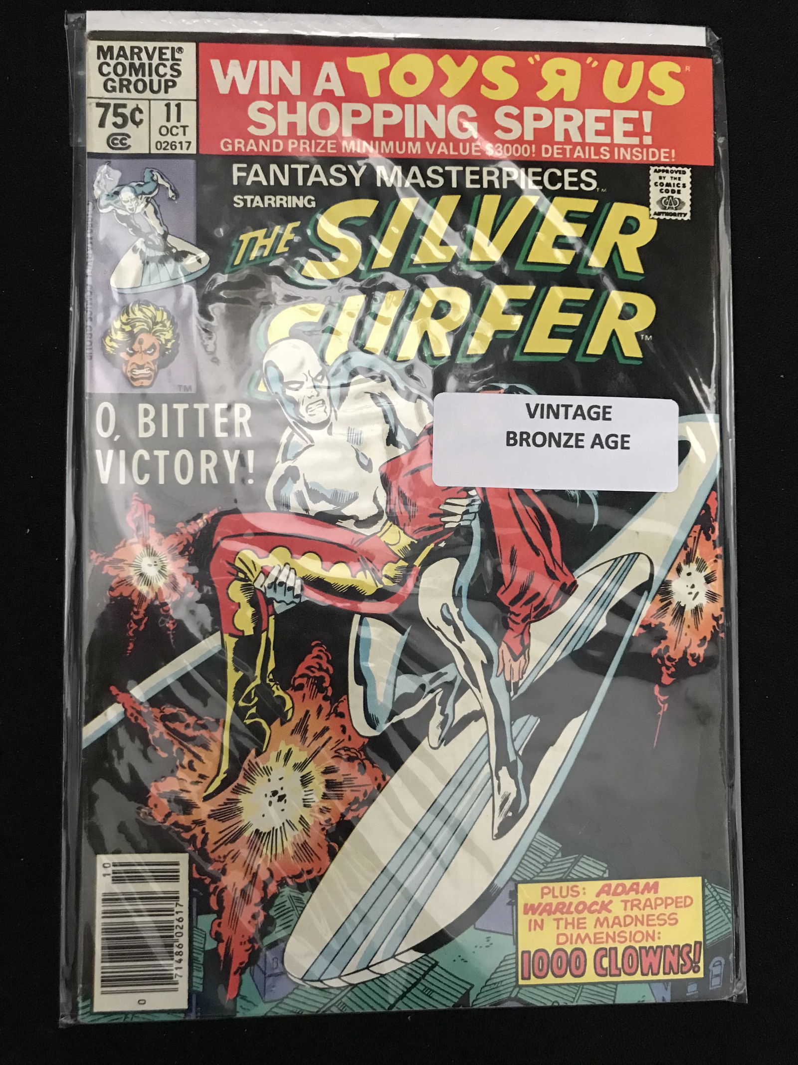 MARVEL COMICS SILVER SURFER NO. 11 (1 of 1)