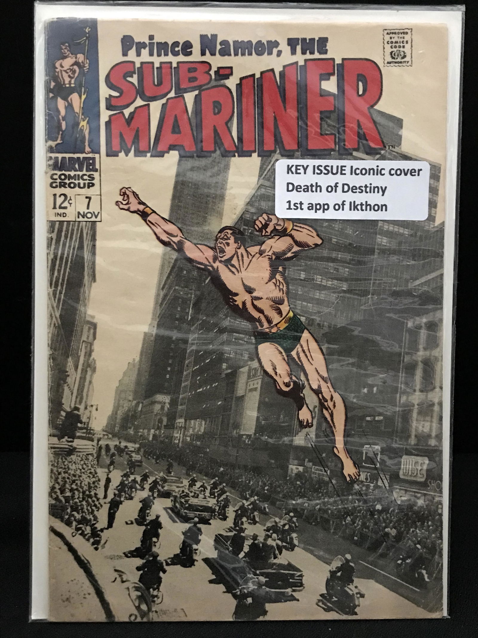 MARVEL COMICS SUB-MARINER NO. 7 (1 of 1)