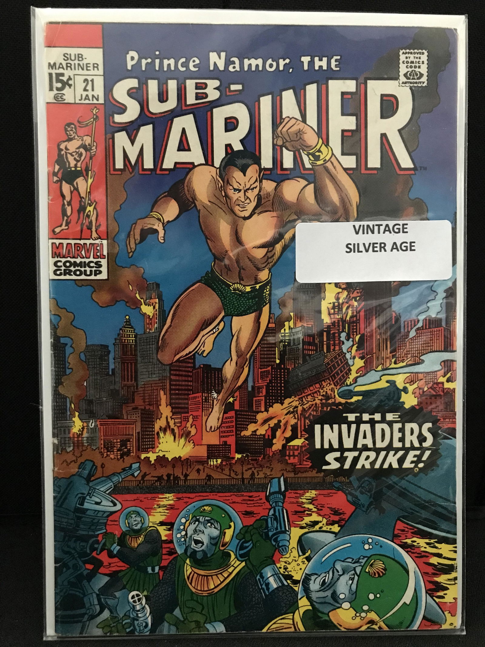 MARVEL COMICS SUB-MARINER NO. 21 (1 of 1)