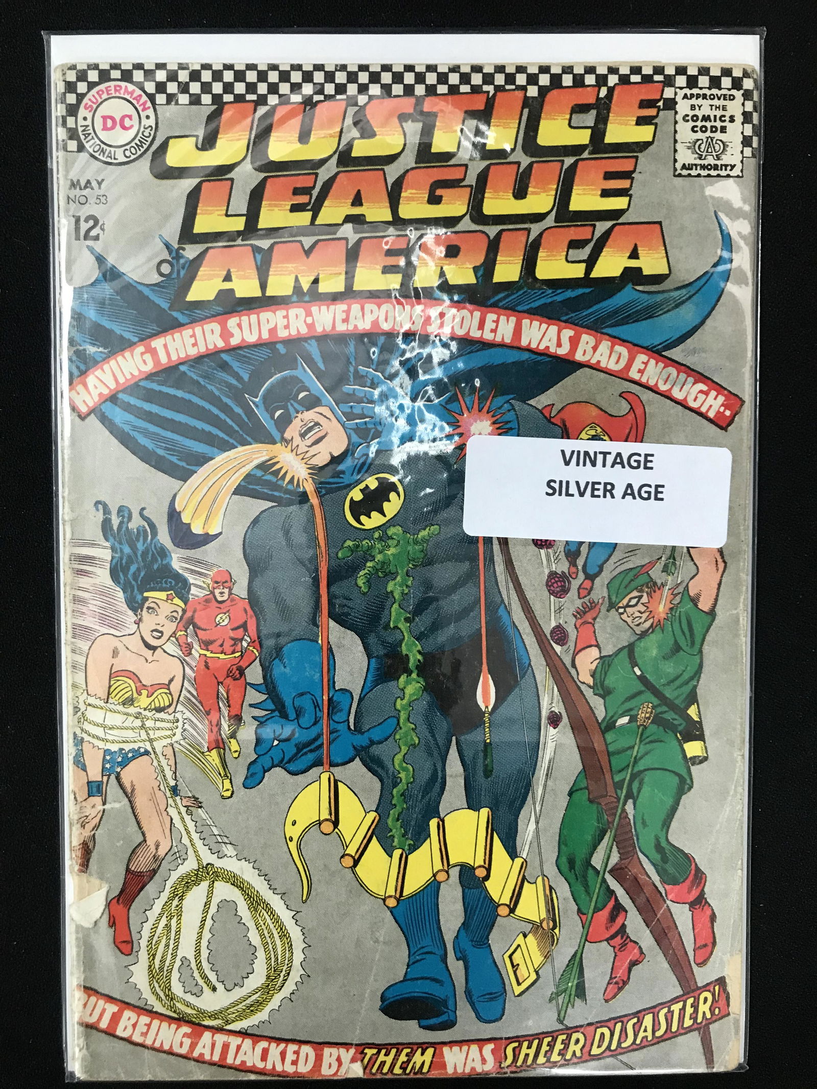JUSTICE LEAGUE  AMERICA  #53  (DC COMICS) (1 of 1)