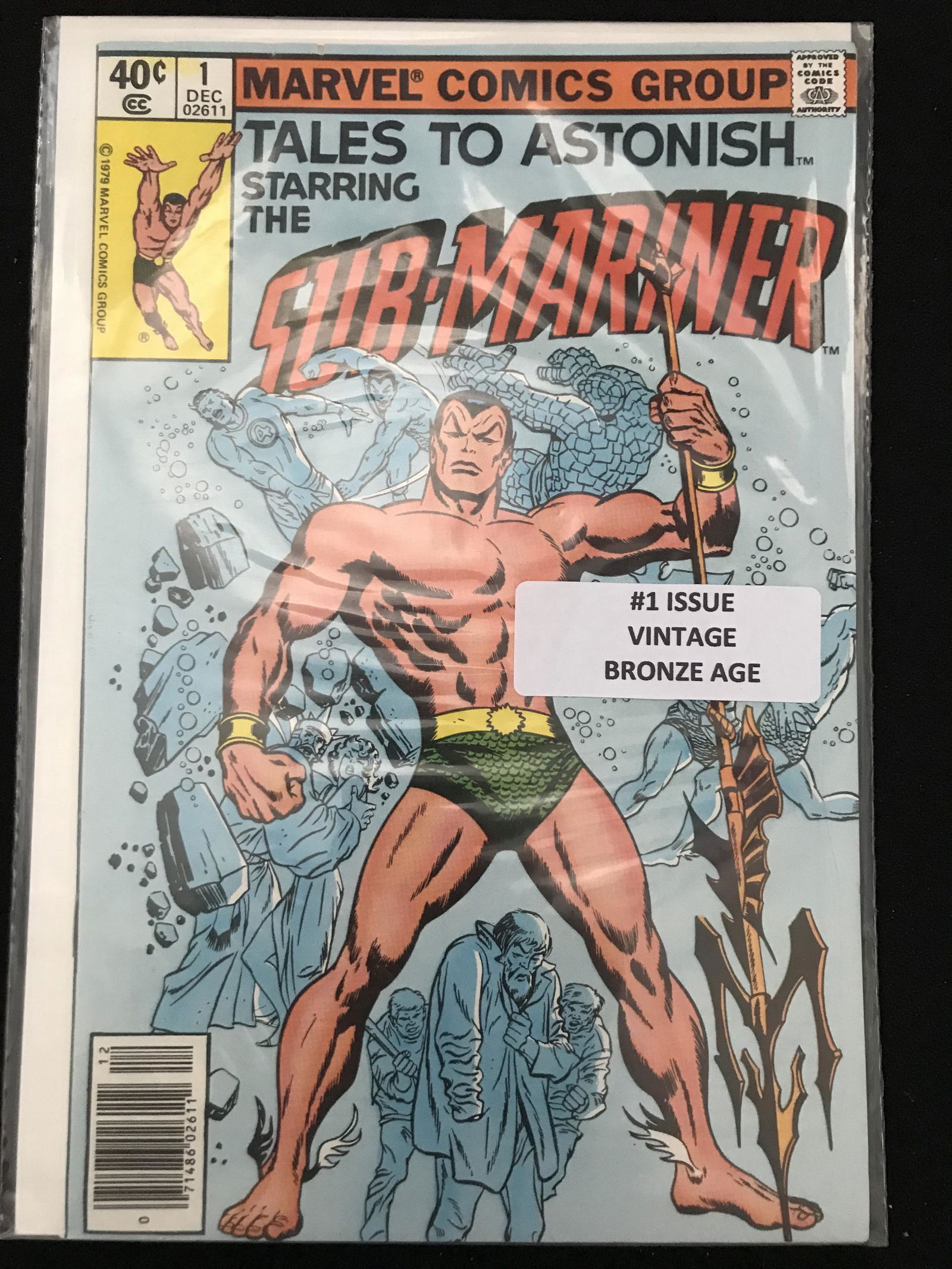 MARVEL COMICS NO.1 THE SUB-MARINER (VINTAGE BRNZE AGE) (1 of 1)