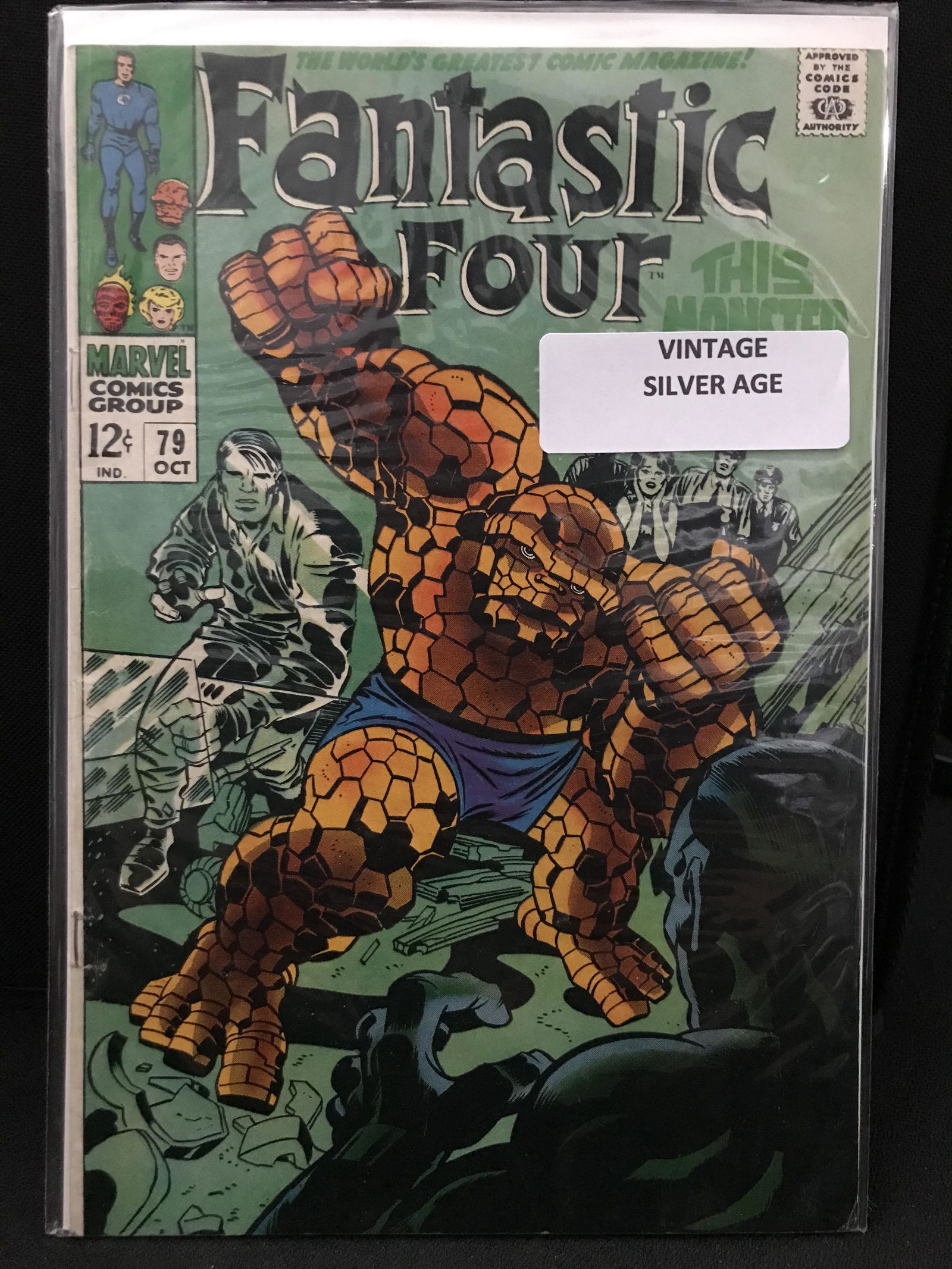 MARVEL COMICS FANTASTIC FOUR NO. 79 (1 of 1)