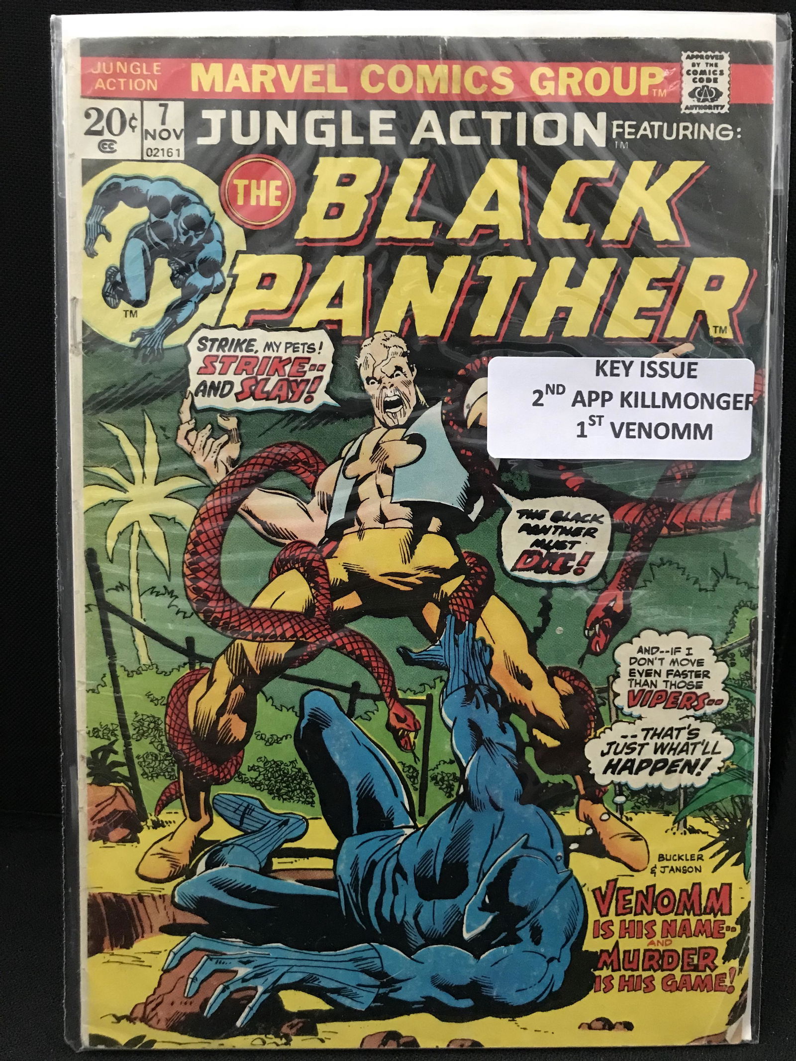 MARVEL COMICS BLACK PANTHER NO. 7 (1 of 1)