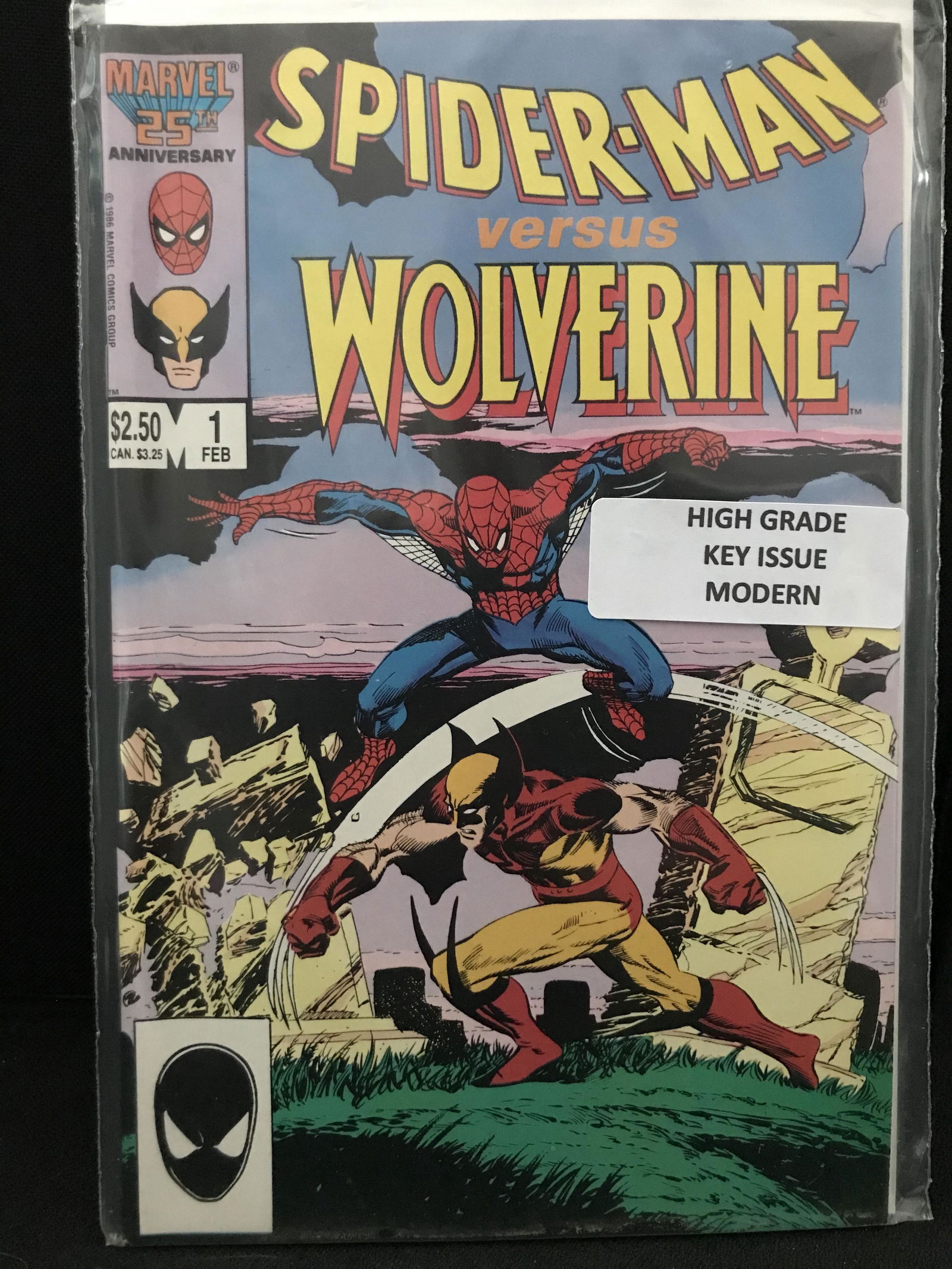 MARVEL COMICS SPIDERMAN VS WOLVERINE NO. 1 (1 of 1)