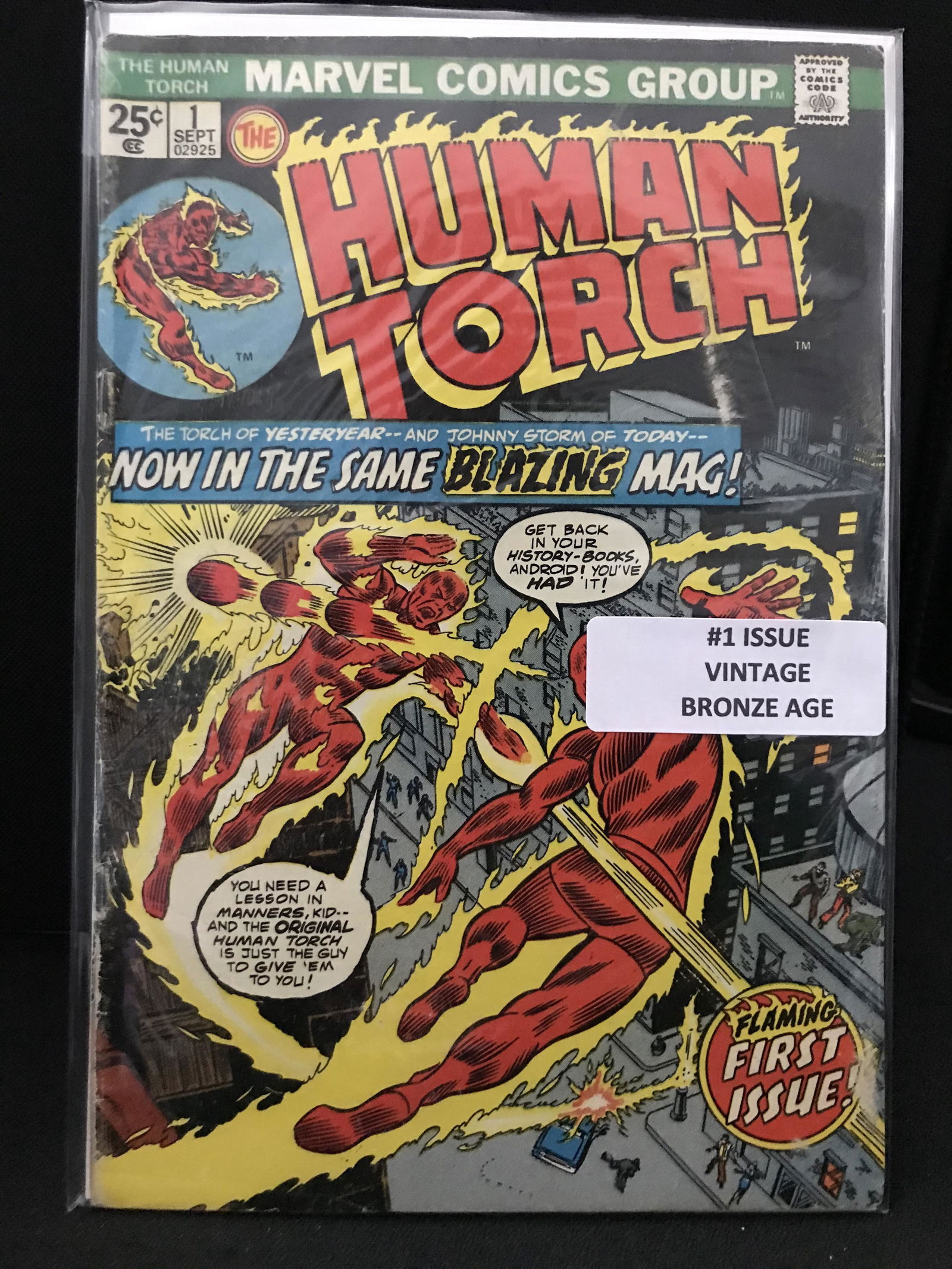 MARVEL COMICS HUMAN TORCH NO. 1 (1 of 1)