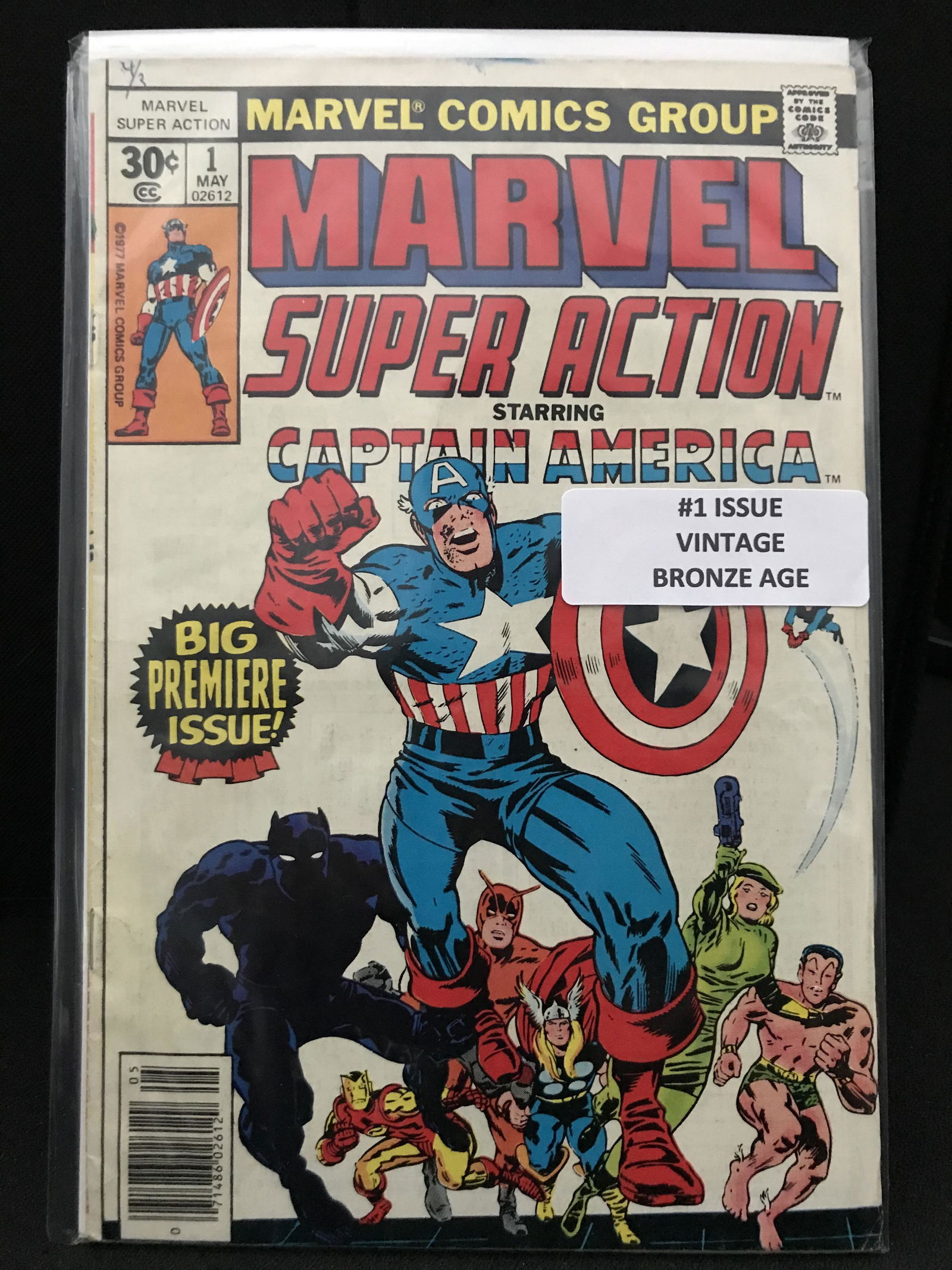 MARVEL COMICS MARVEL SUPER ACTION NO. 1 (1 of 1)