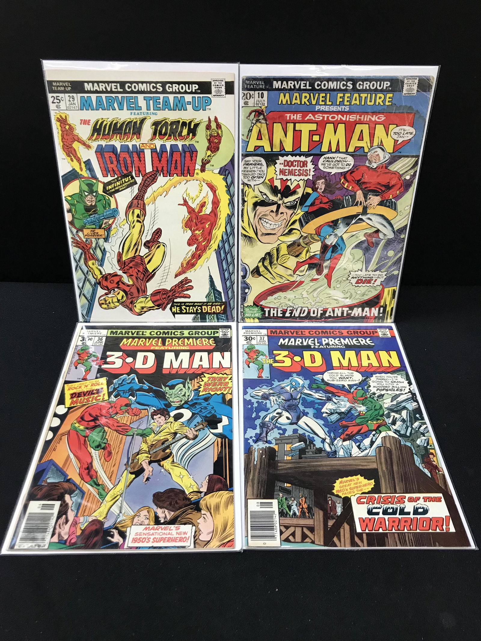 MARVEL COMICS BRONCE AGE COMIC LOT (ANT-MAN, HUMAN TORCH,) (1 of 1)