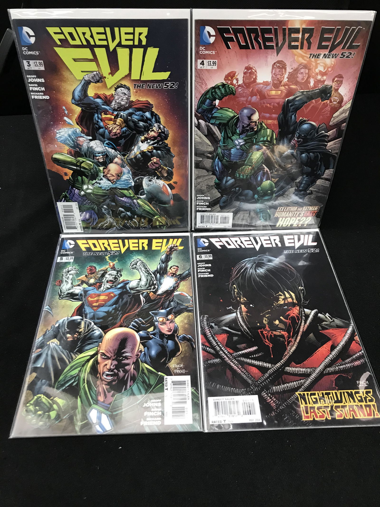 DC COMICS FOREVER EVIL COMIC BOOK LOT (1 of 1)