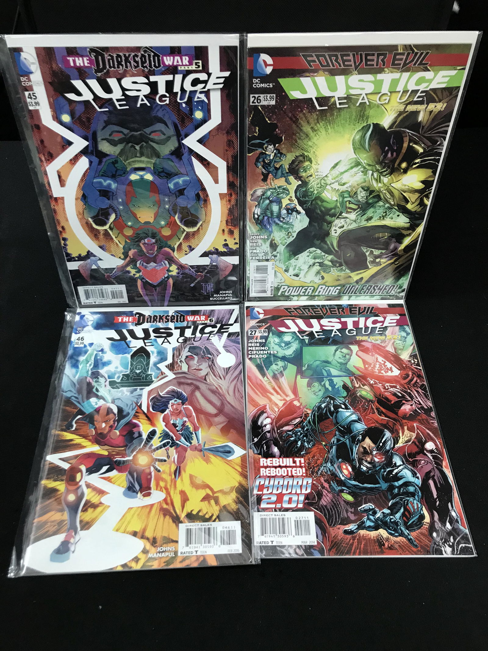 DC COMICS JUSTICE LEAGUE COMIC BOOK LOT (1 of 1)