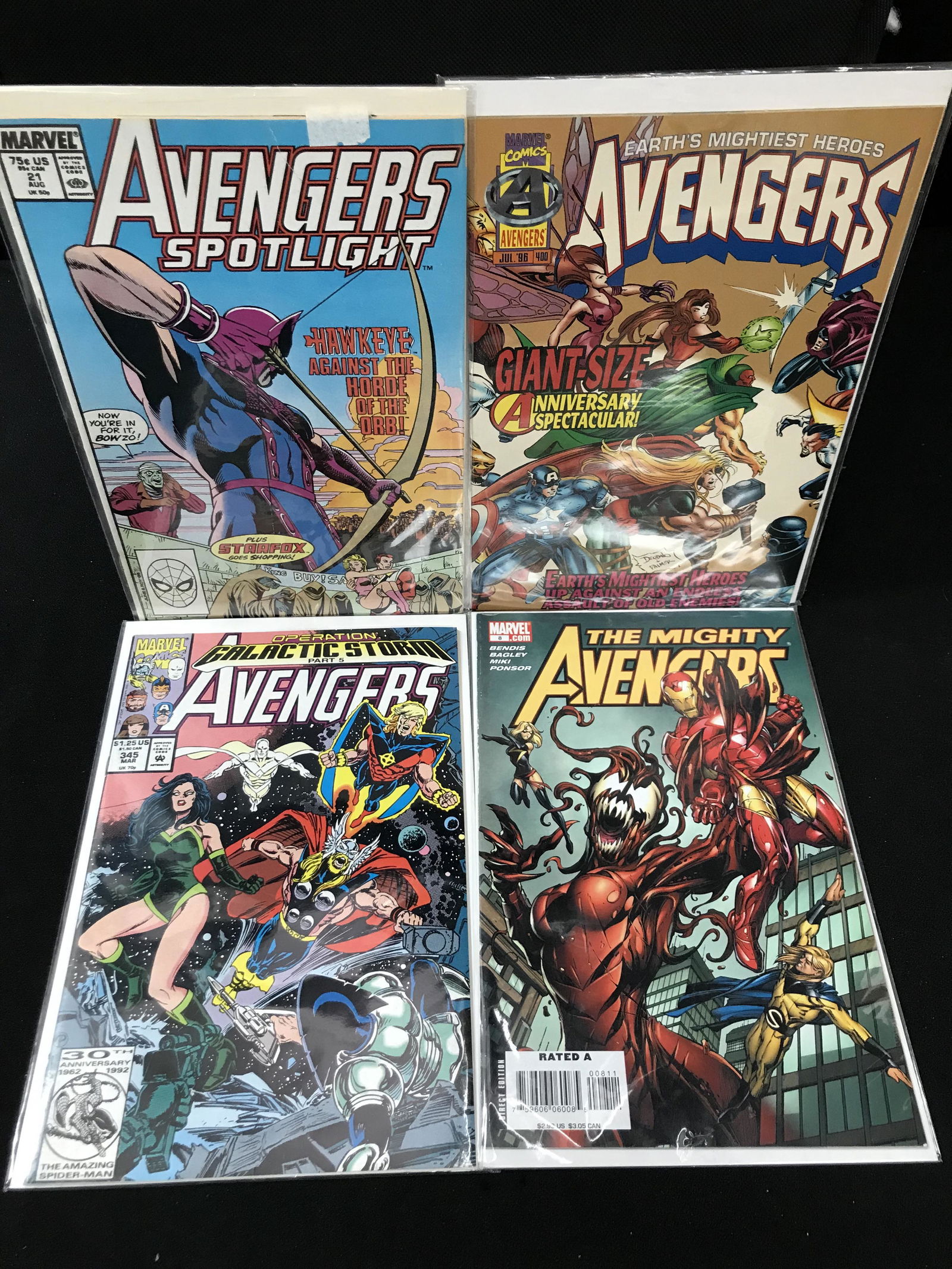MARVEL COMICS THE AVENGERS COMIC BOOK LOT (1 of 1)