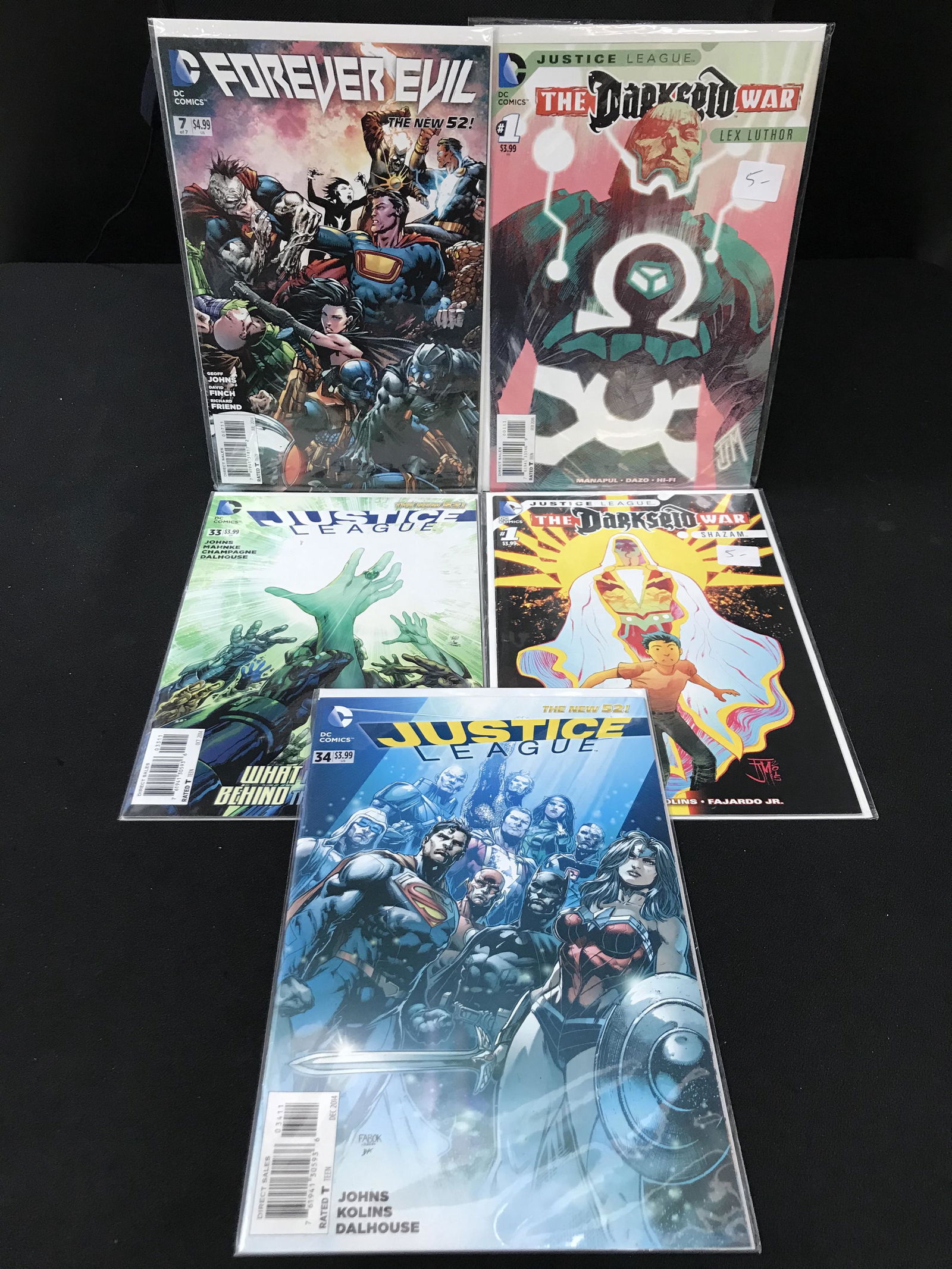 DC COMICS JUSTICE LEAGUE COMIC BOOK LOT (1 of 1)