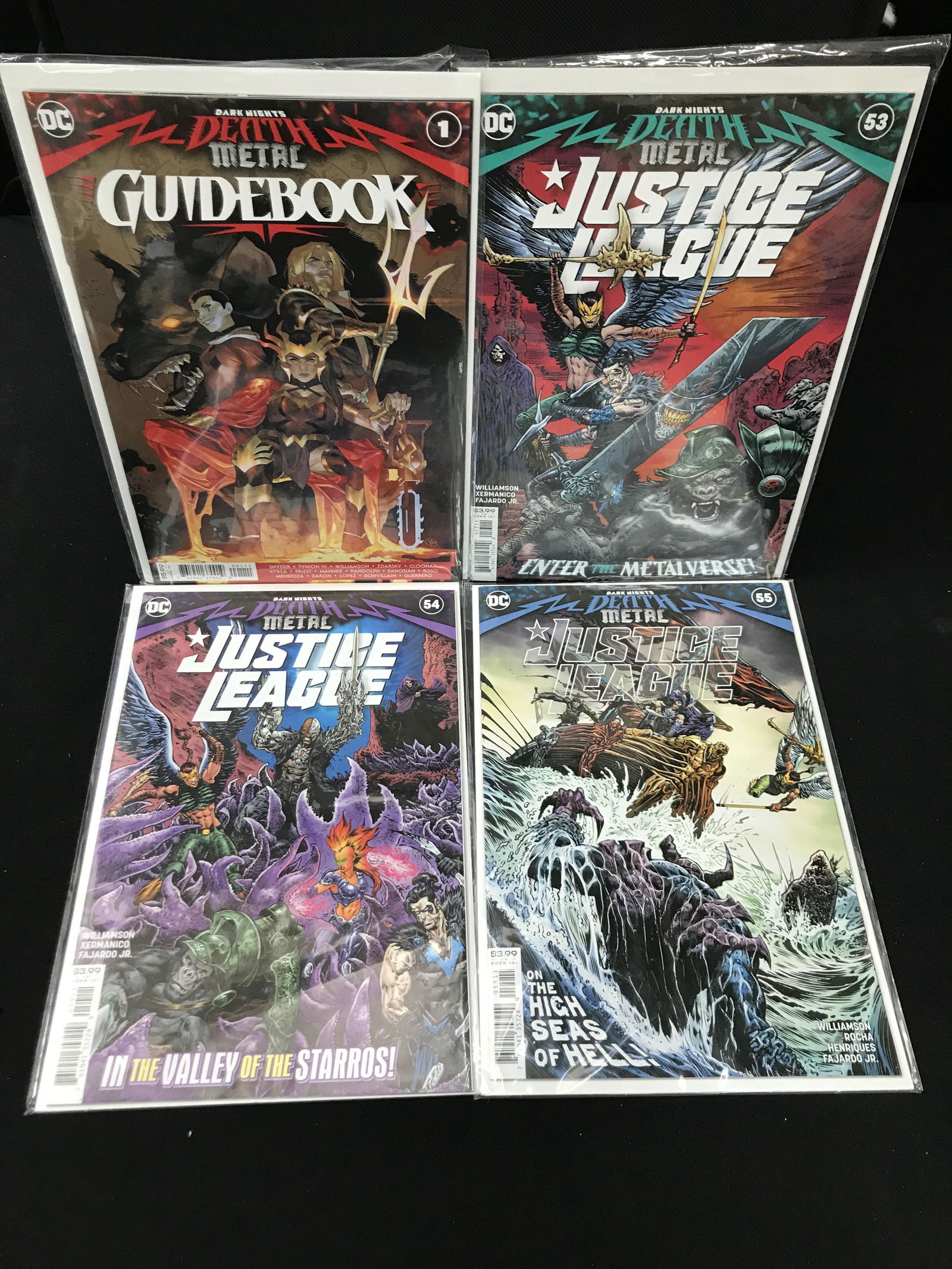 DC COMICS JUSTICE LEAGUE COMIC BOOK LOT (1 of 1)