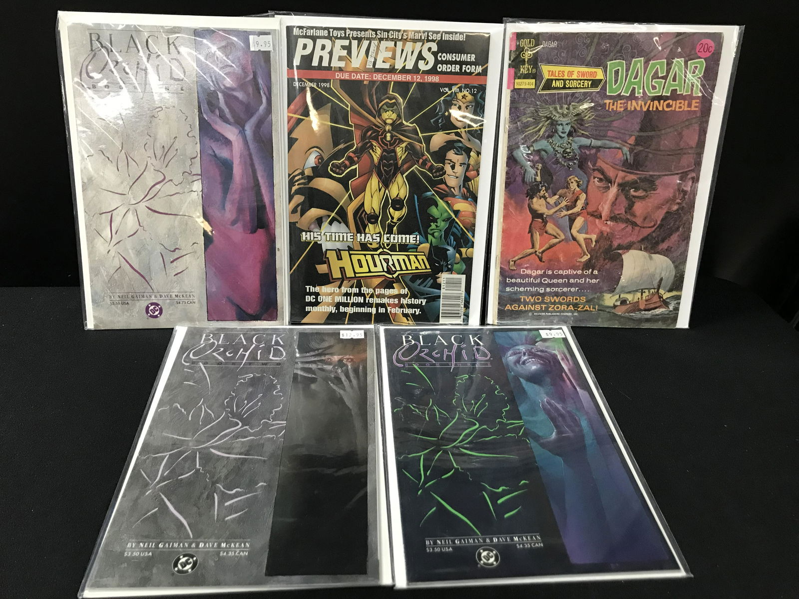 DC VERTIGO BLACK ORCHID COMIC BOOK LOT (1 of 1)