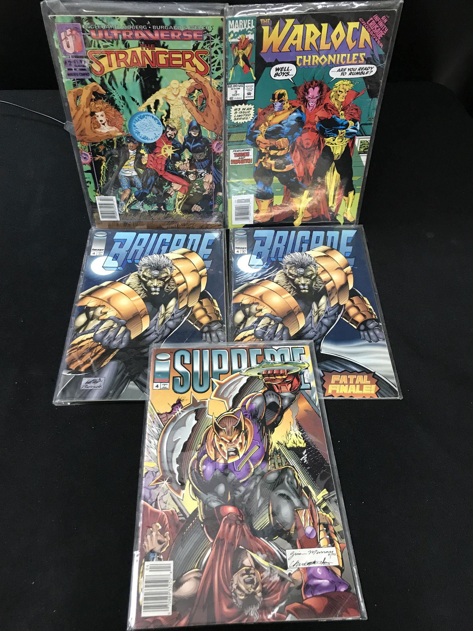 IMAGE COMICS BRIGADE COMIC BOOK LOT (1 of 1)