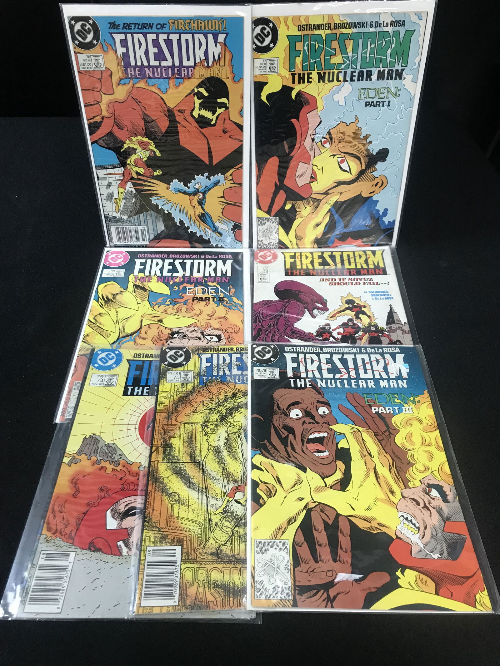 DC COMICS FIRESTORM COMIC BOOK LOT (1 of 1)