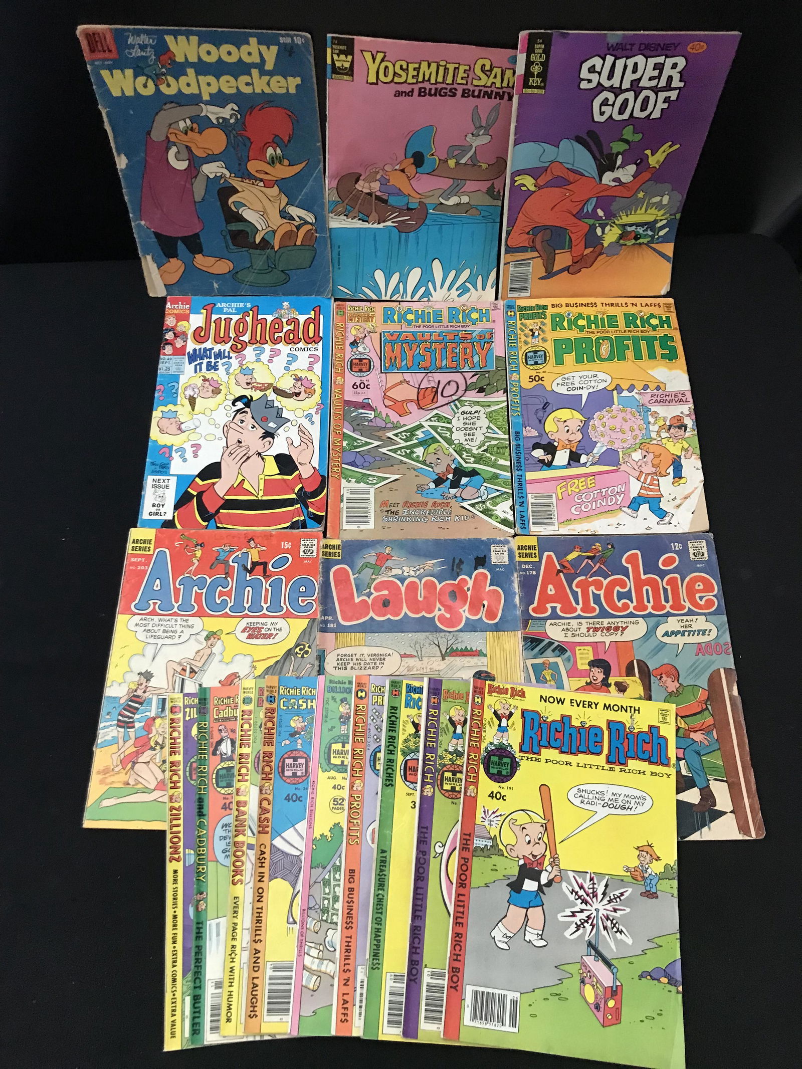 VINTAGE NON SUPERHERO COMIC BOOK LOT (1 of 1)