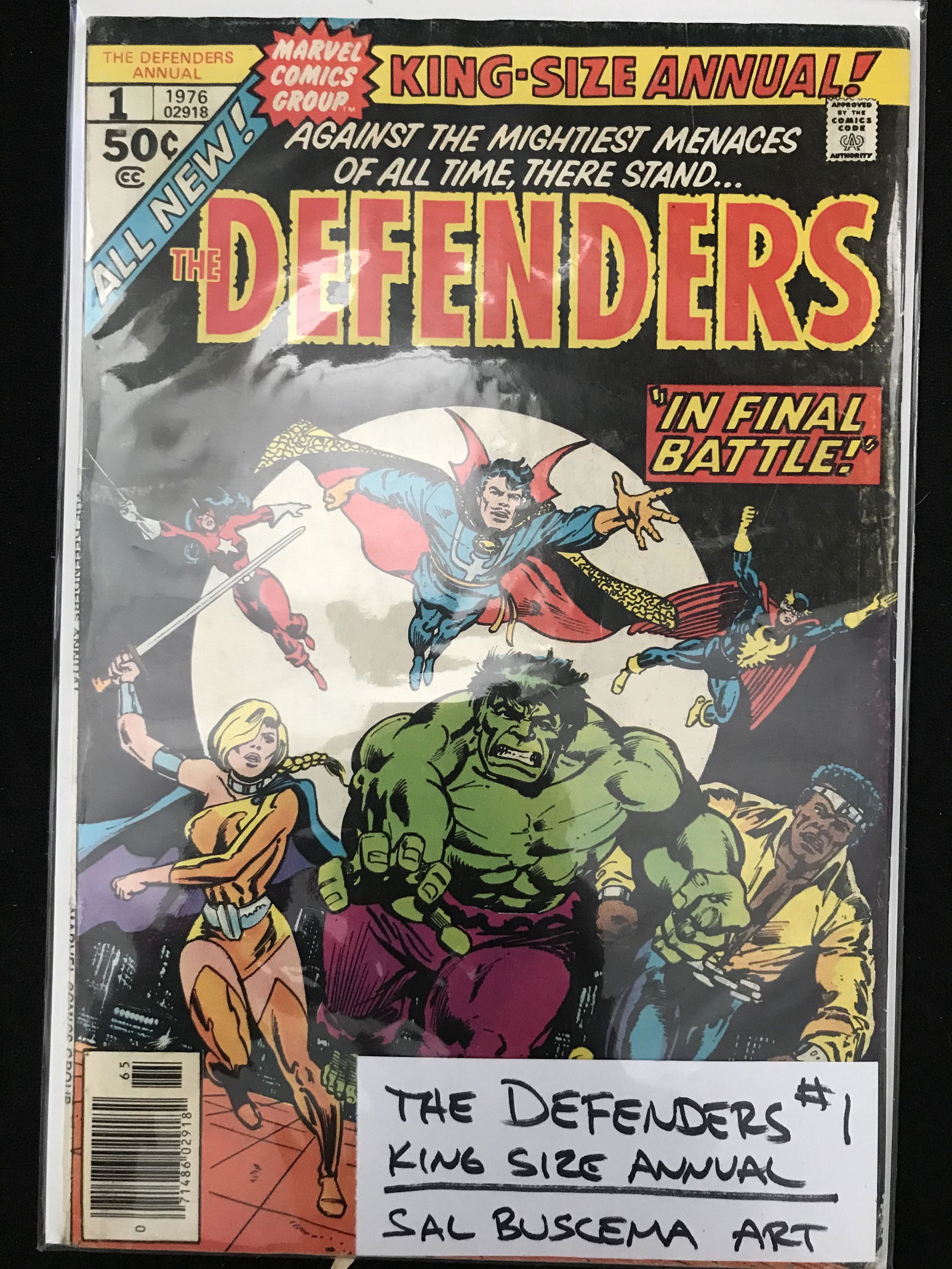 MARVEL COMICS THE DEFENDERS #1 (1 of 1)