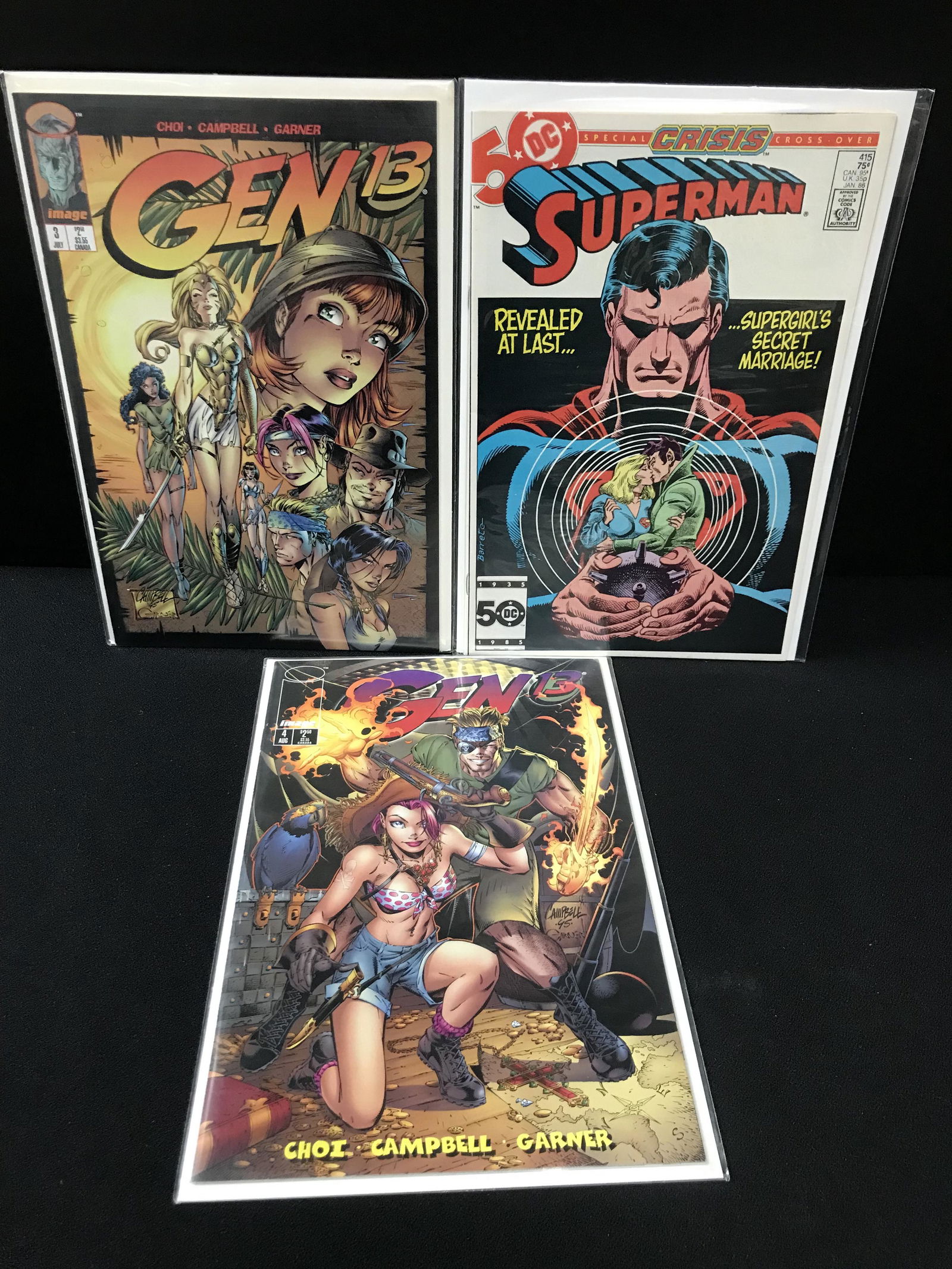 GEN 13 AND SUPERMAN COMIC BOOK LOT (1 of 1)