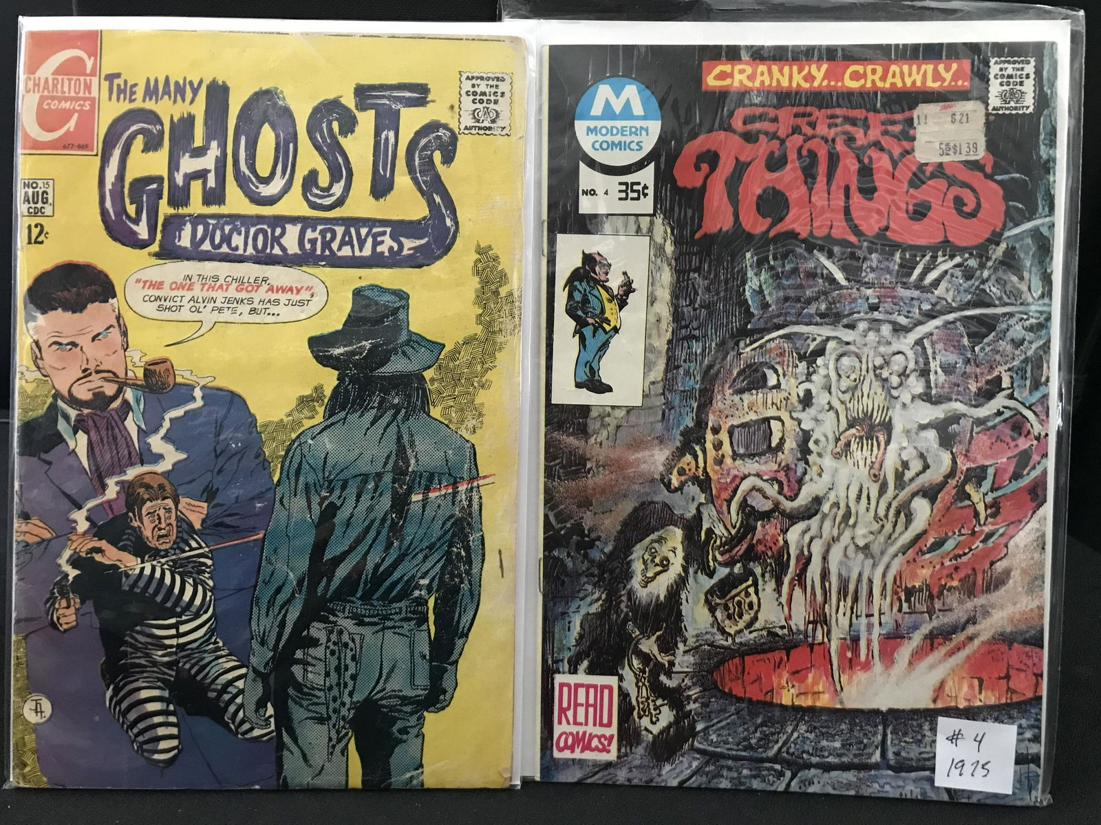 CHARLTON AND MODERN COMICS GHOST STORIES COMIC BOOKLOT (1 of 1)